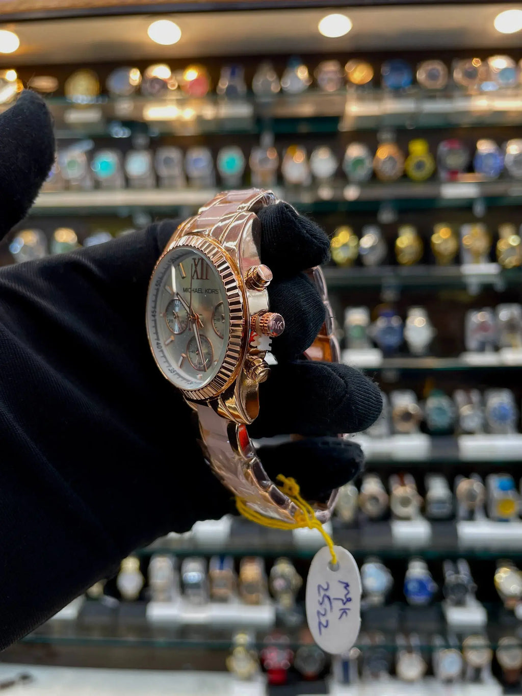 Michael Kors (mk) chrono watch Pink chain