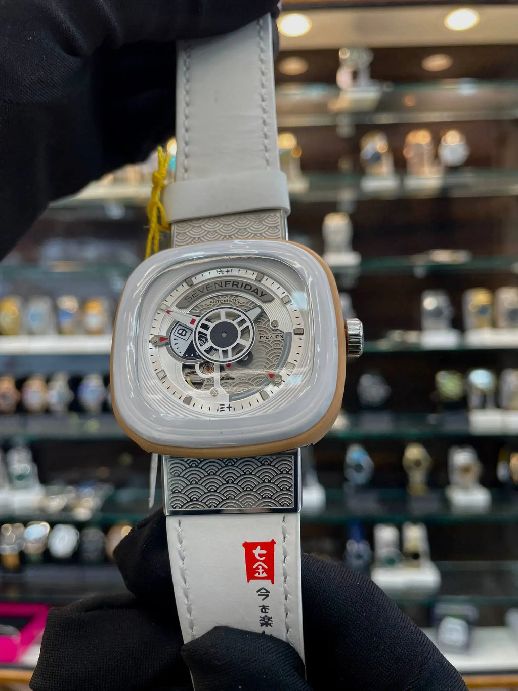 Seven Friday p1b/03 japan limited edition watch in master piece nfc