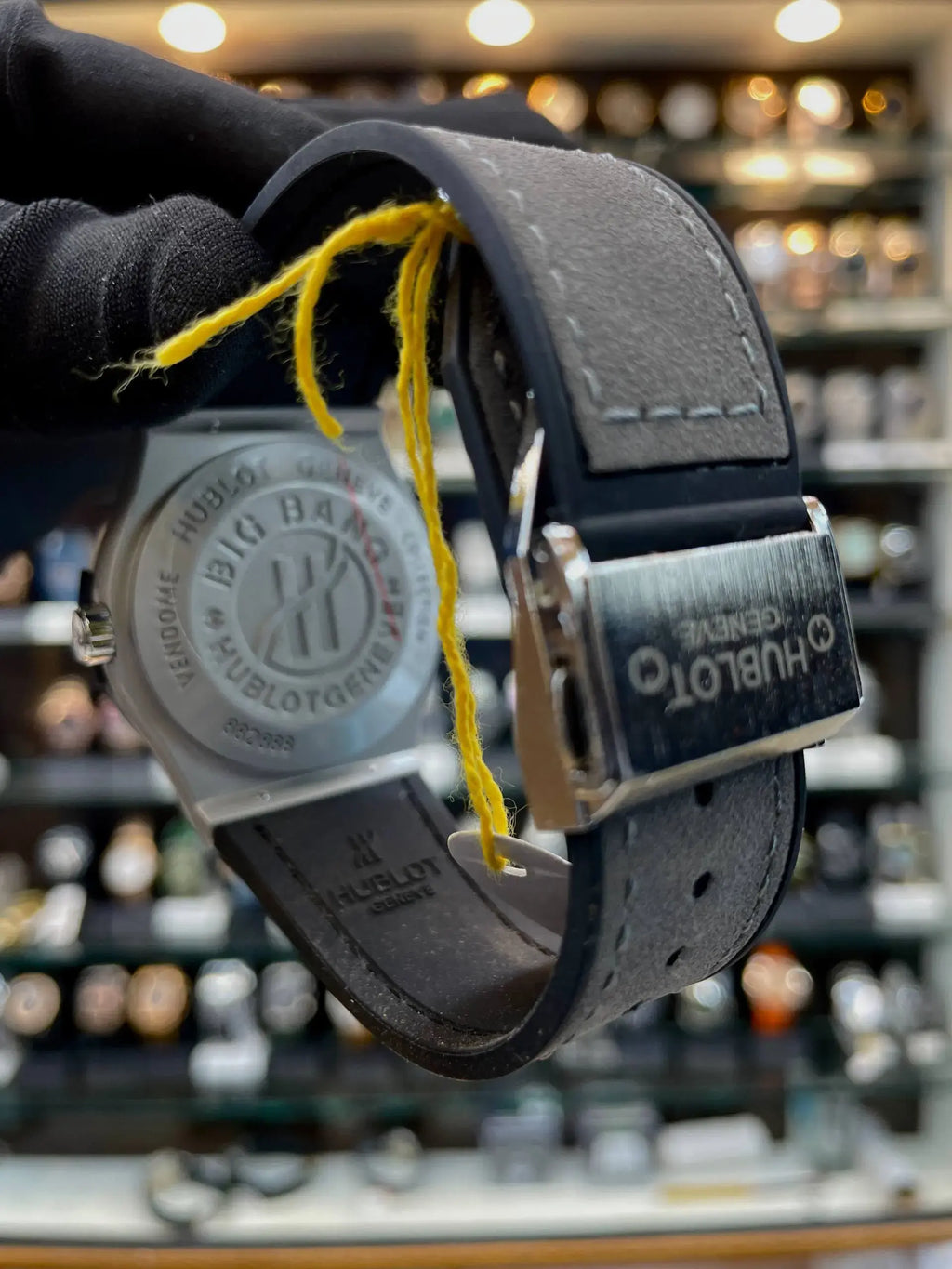 Hublot geneve big bang under budget full in grey