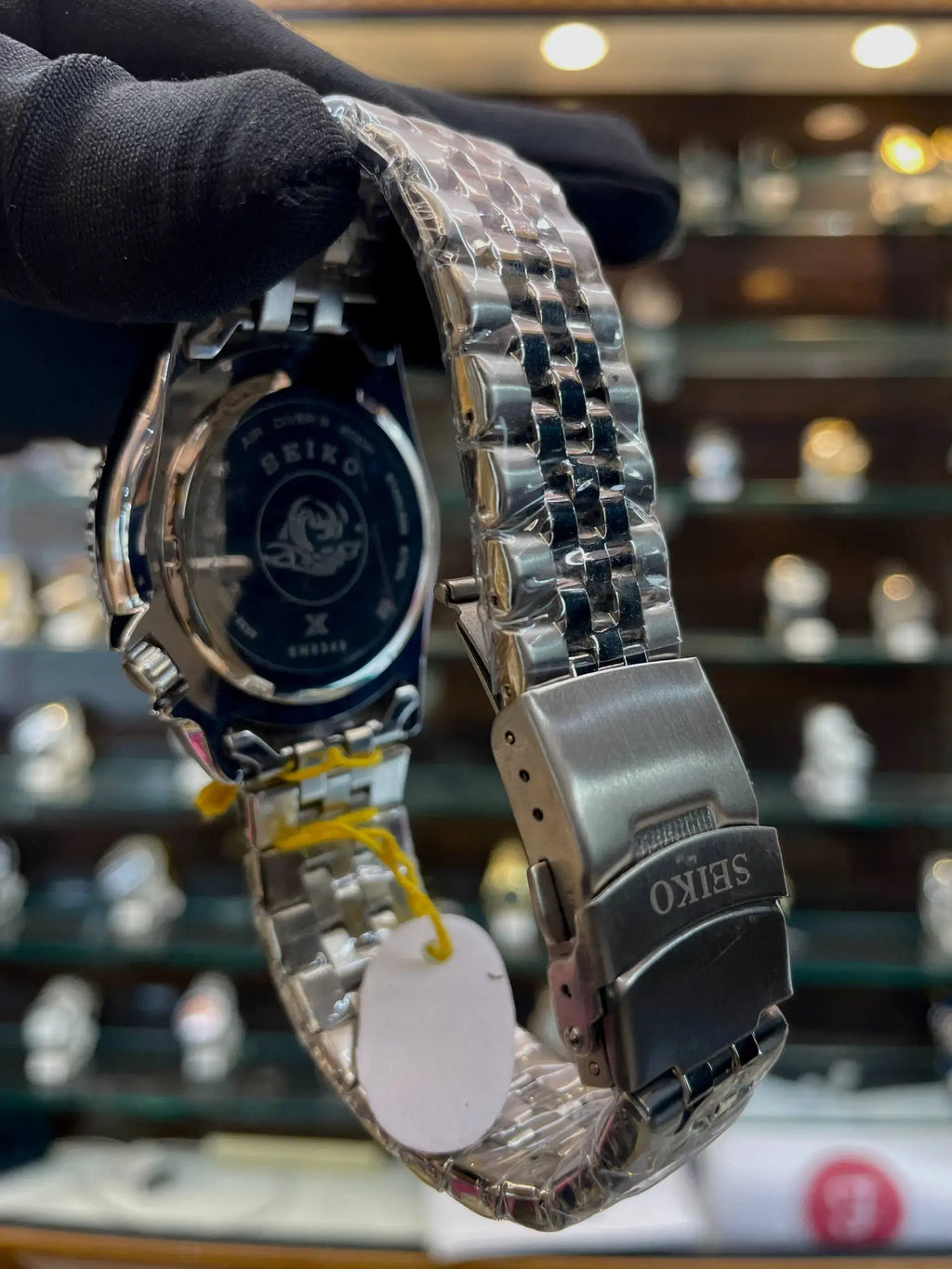 Seiko gmt now in under budget for mens silver grey dial