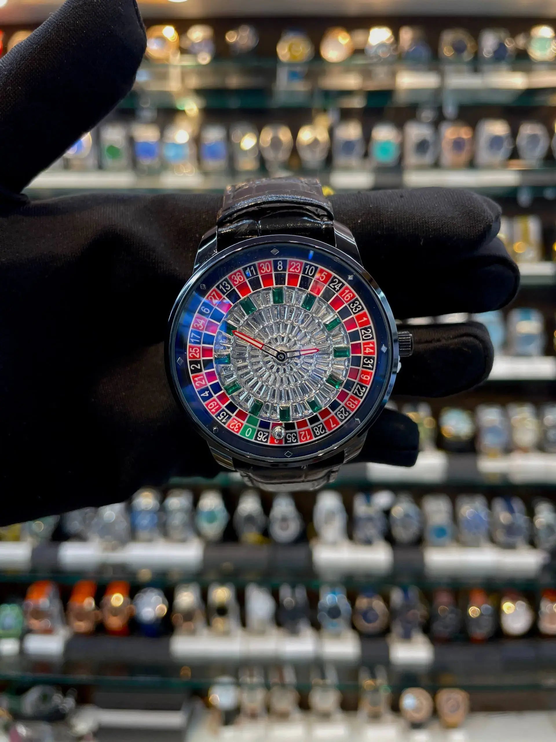 Jacob & co casino roulette watch under budget for mens black