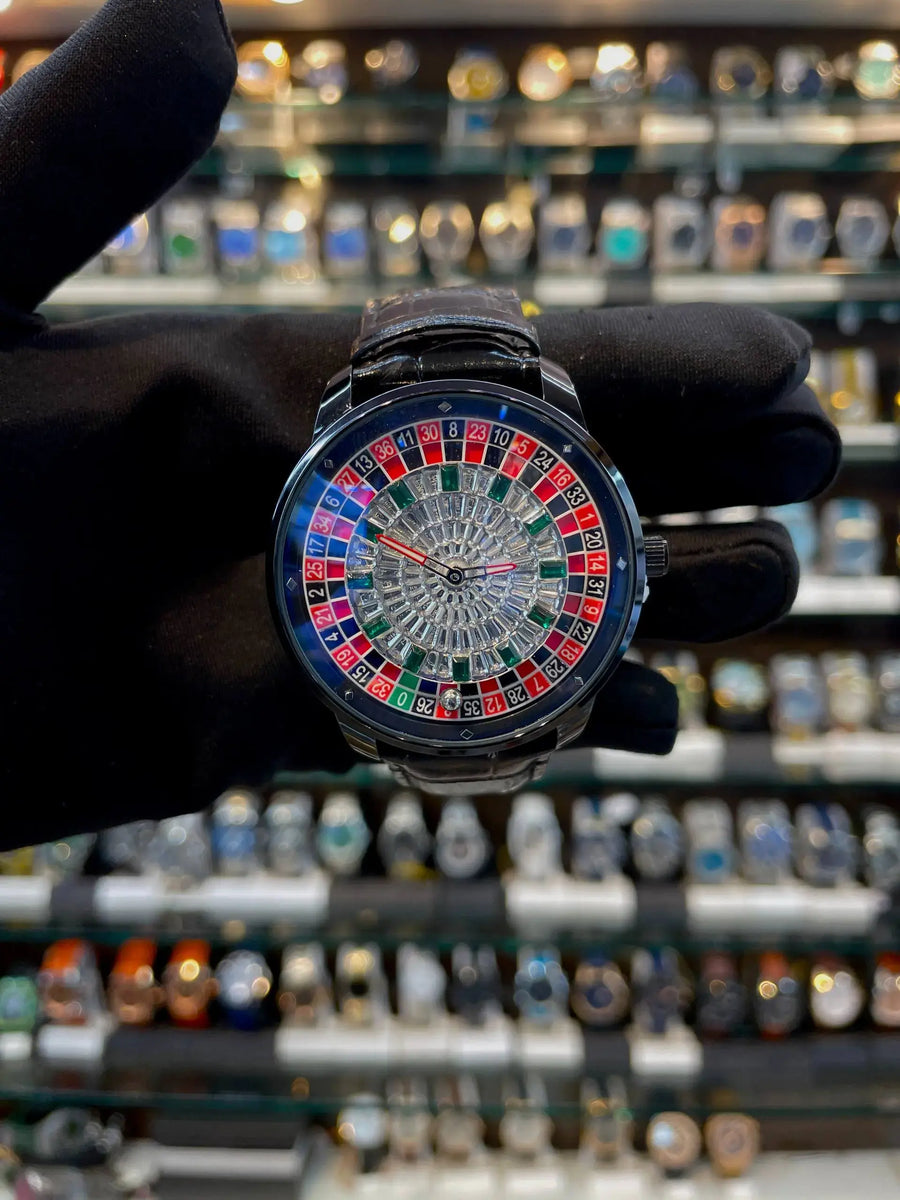 Jacob & co casino roulette watch under budget for mens black