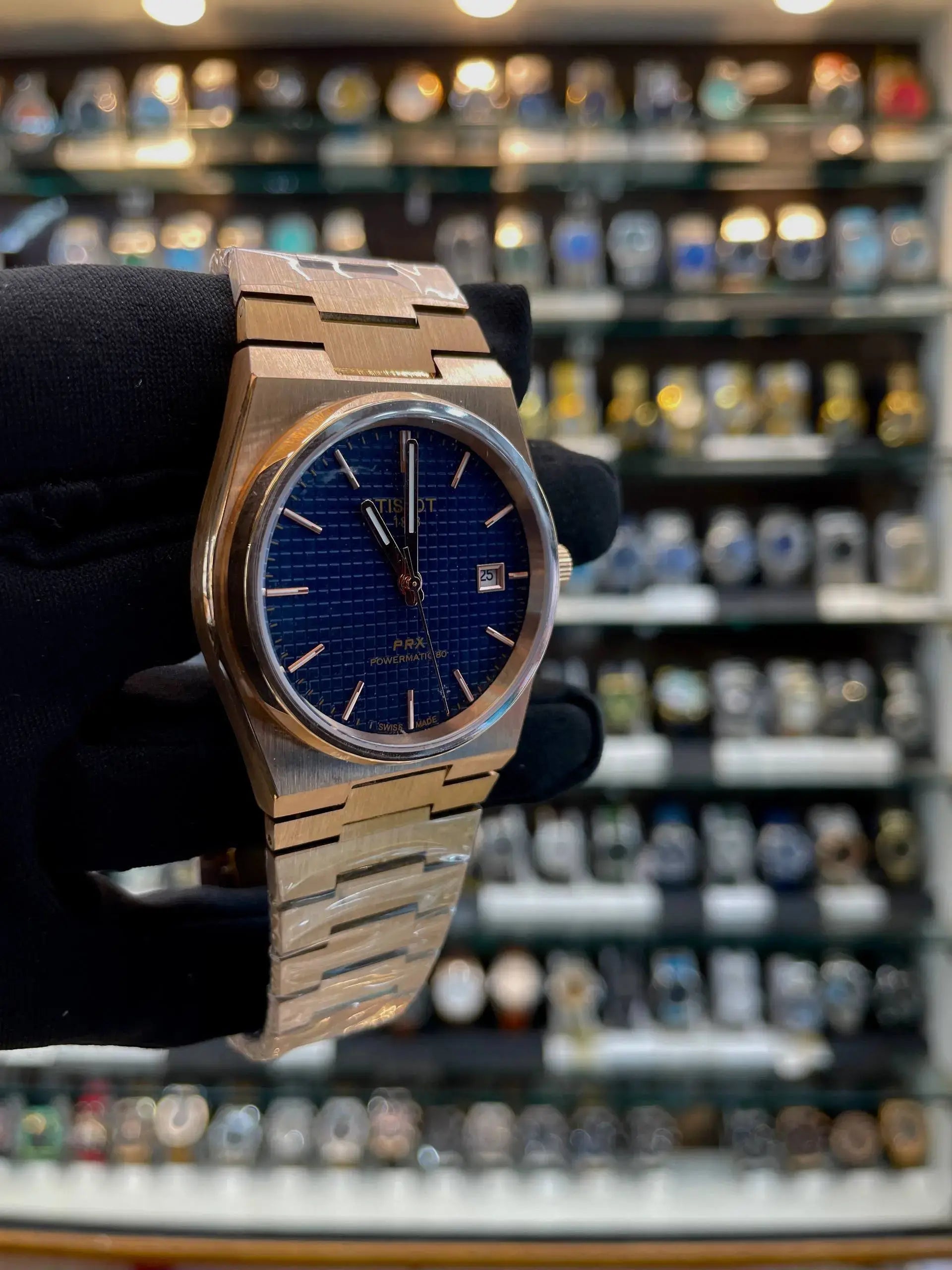 Tissot prx powermatic 80 Damian bronze master piece