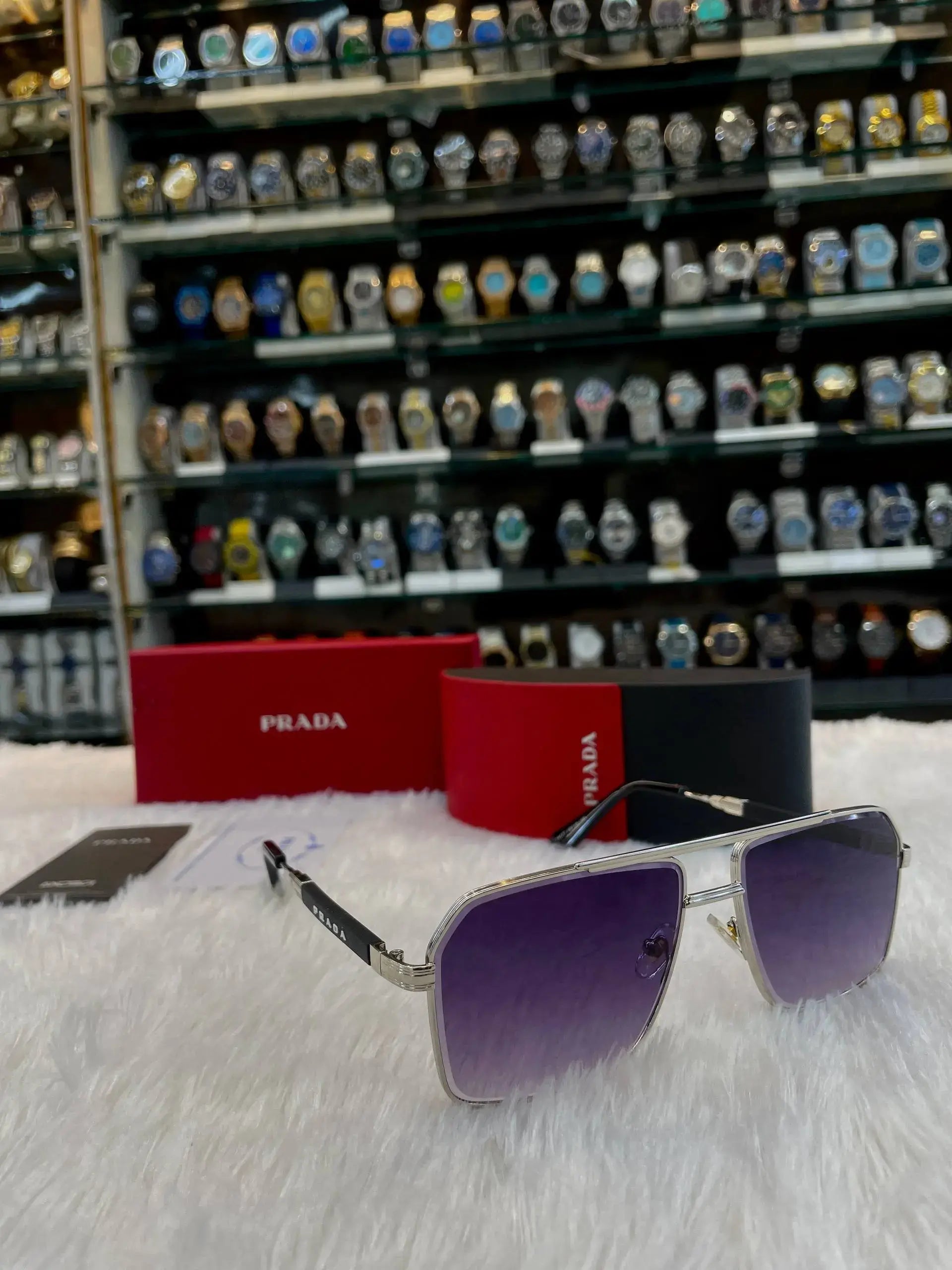 Prada mens casual wear glasses in master piece