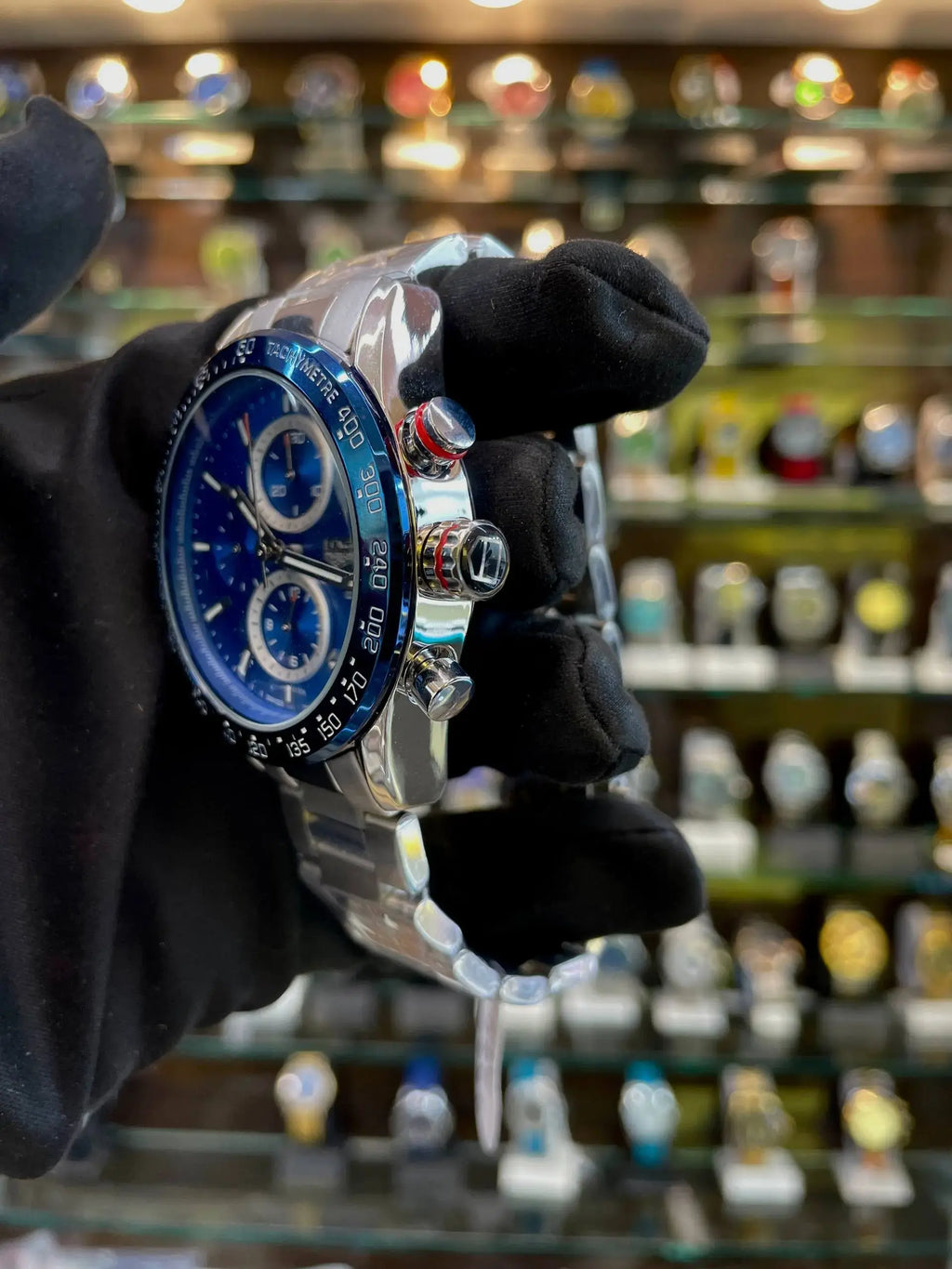 Tag heuer carrera tachymeter now in chain chrono