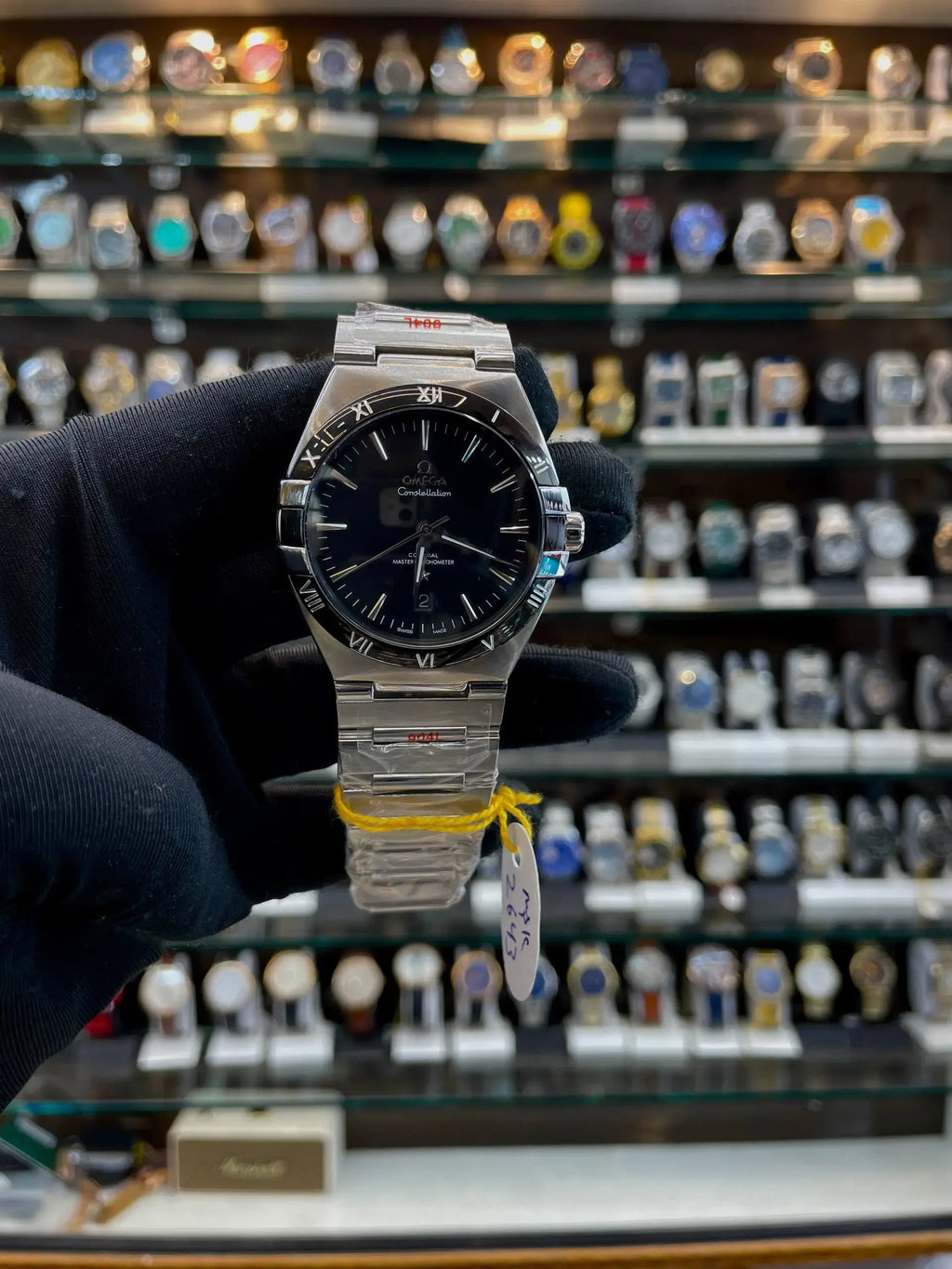 Omega constellation now in master piece for mens