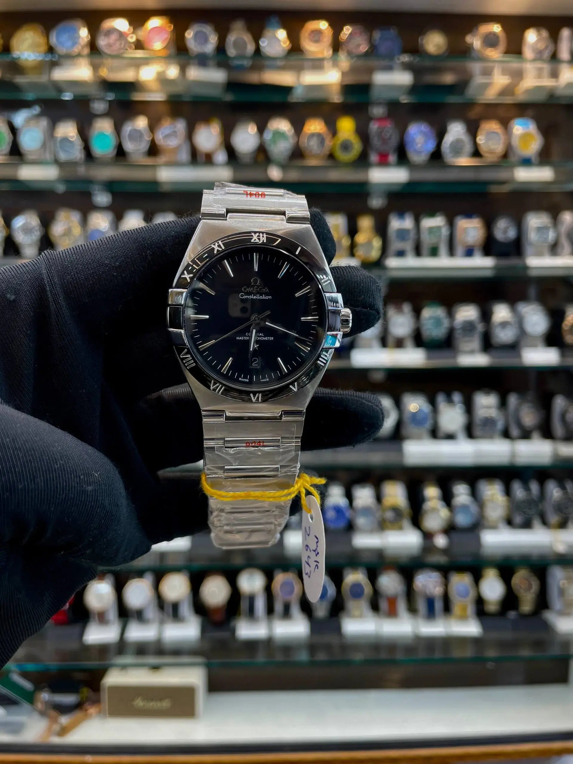 Omega constellation now in master piece for mens