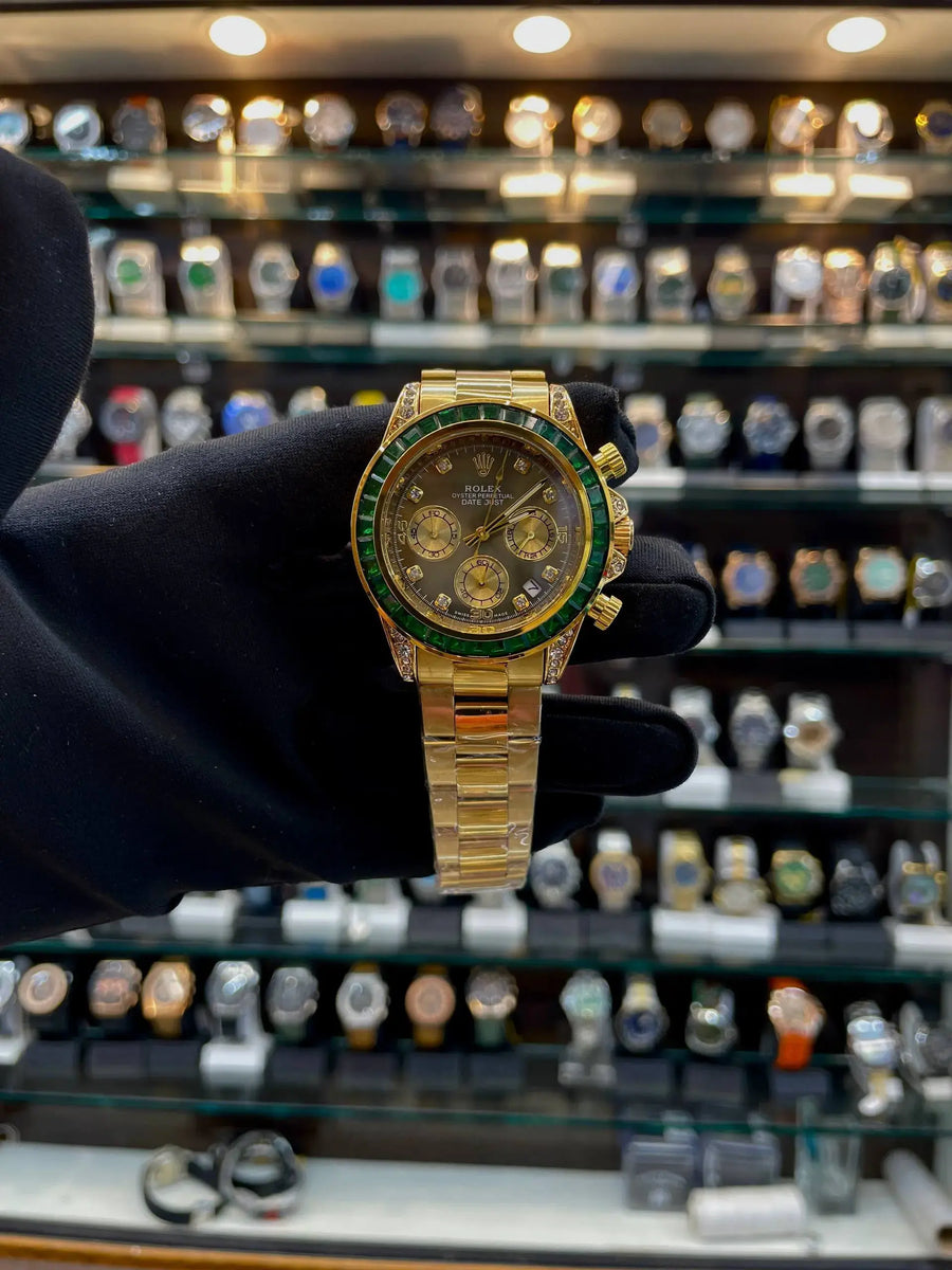 Rolex date just now in chronograph working for mens