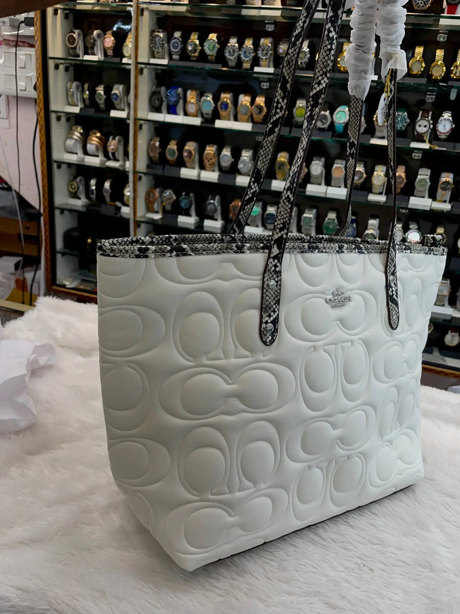 Coach big size tote bag for girls