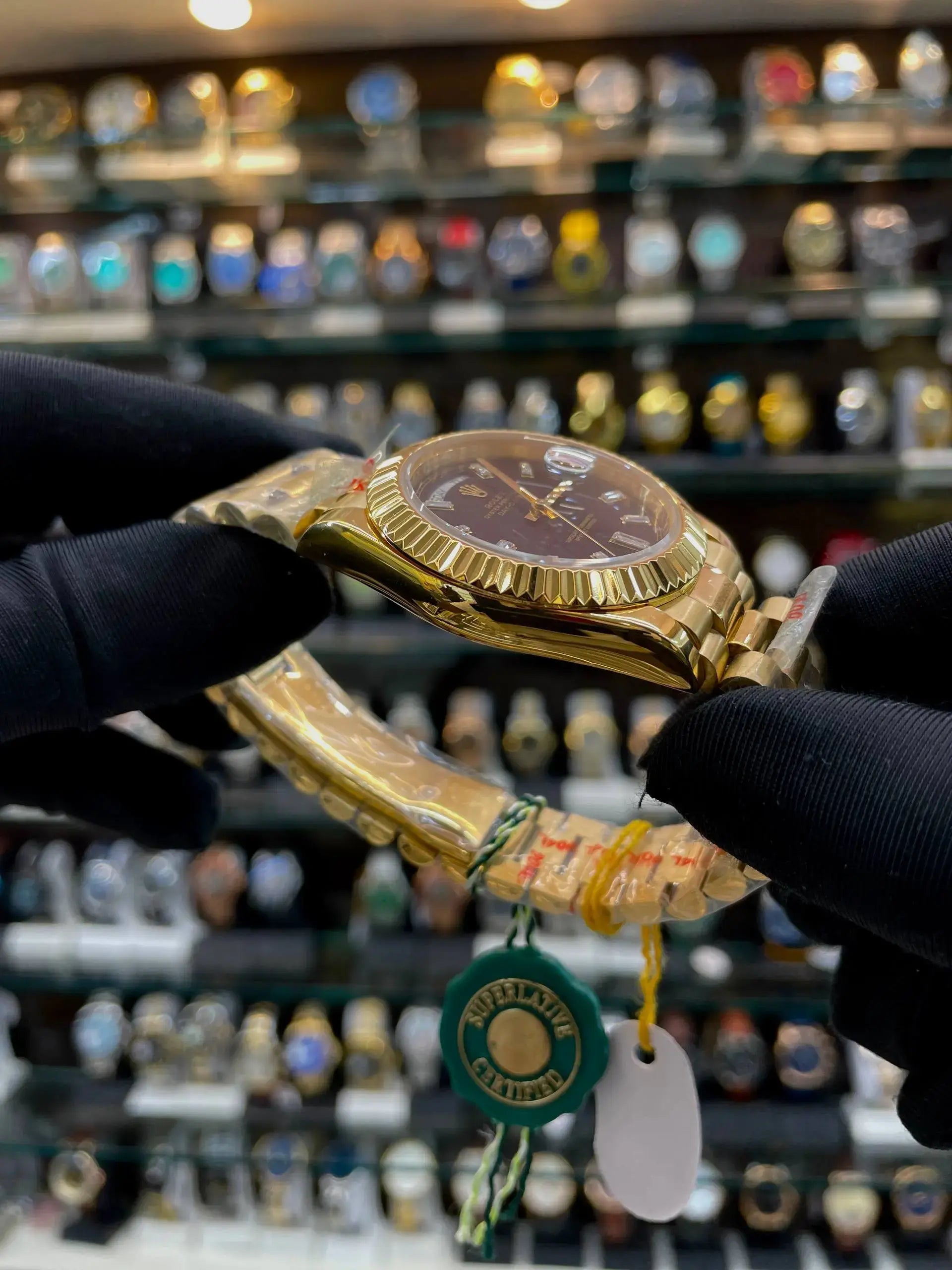 Rolex day-date 40mm yellow gold in master piece