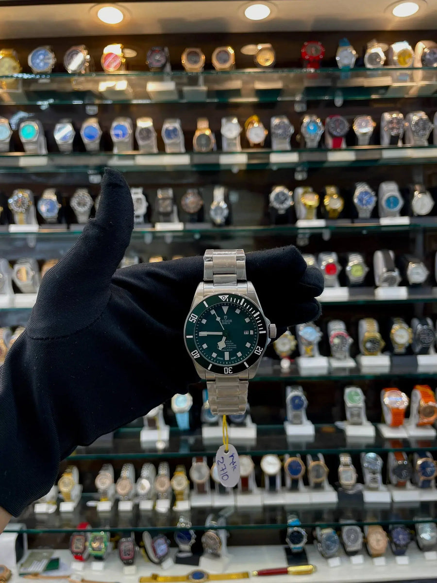 Tudor pelagos automatic master piece in green