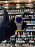 Bulgari octo finnisimo now in master piece quartz in blue dial