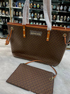 Michael Kors tote bag with pouch