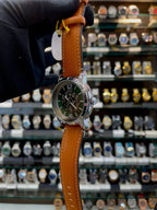 Fossil  automatic chrono working for mens in leather