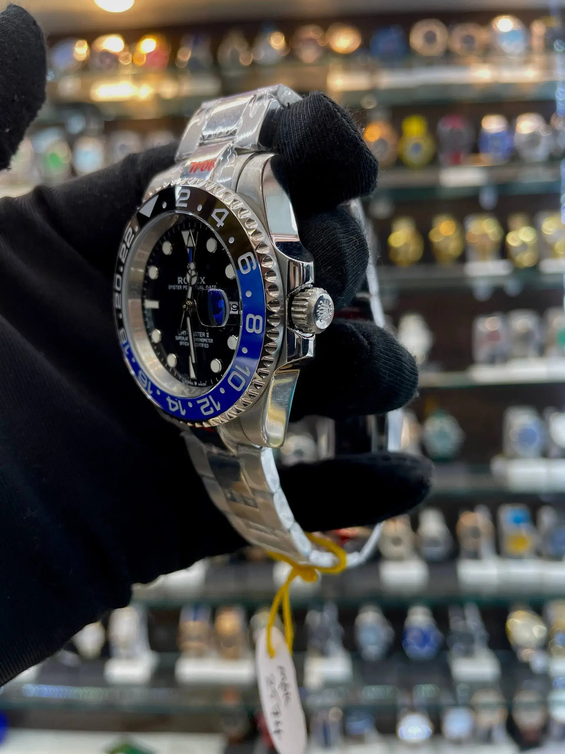 Rolex gmt-master 2 bat girl dial for mens in master piece