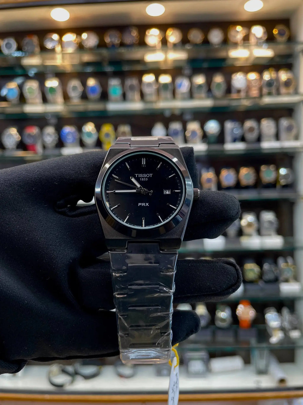 Tissot prx 1853 now in full black