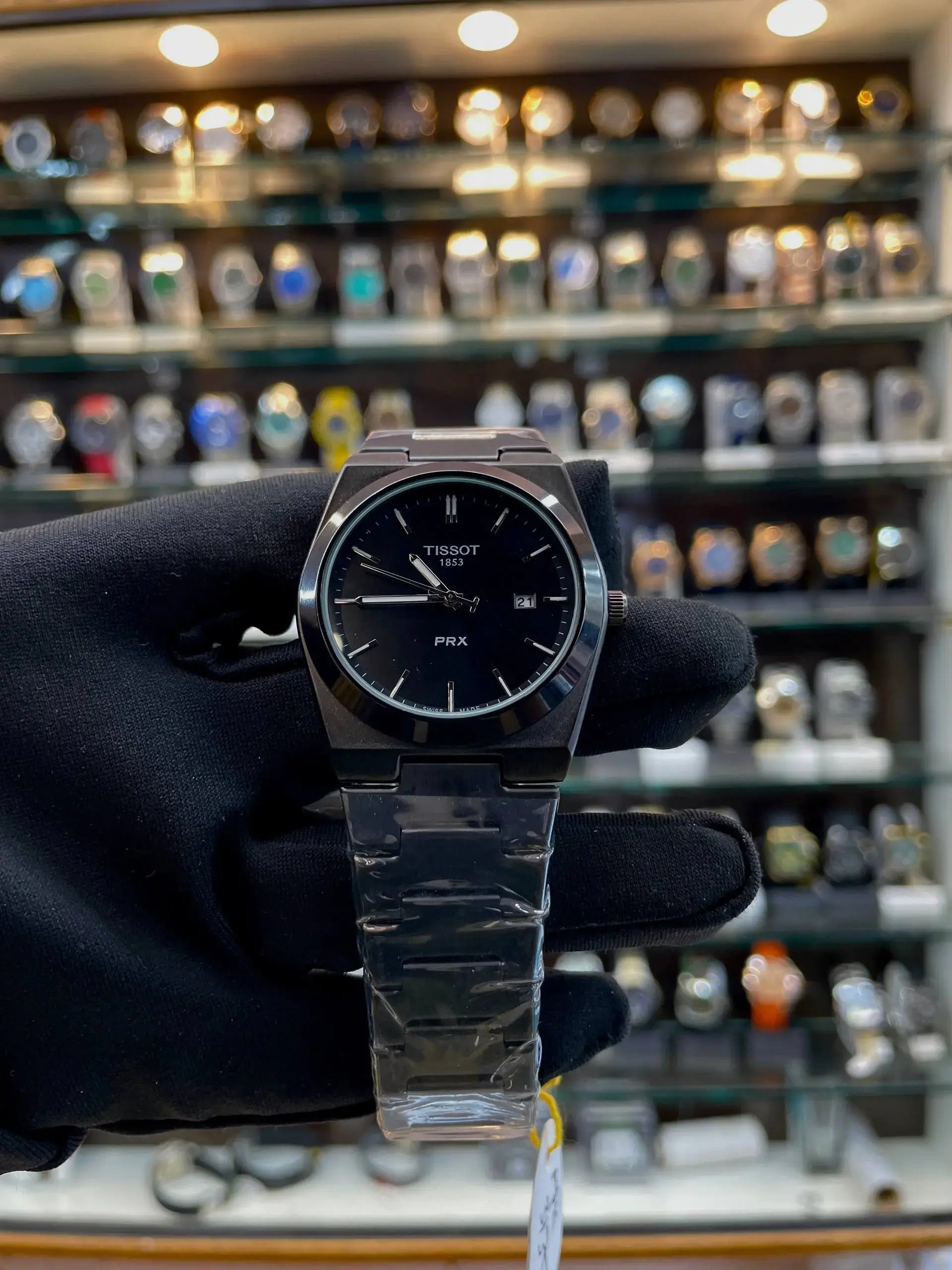 Tissot prx 1853 now in full black