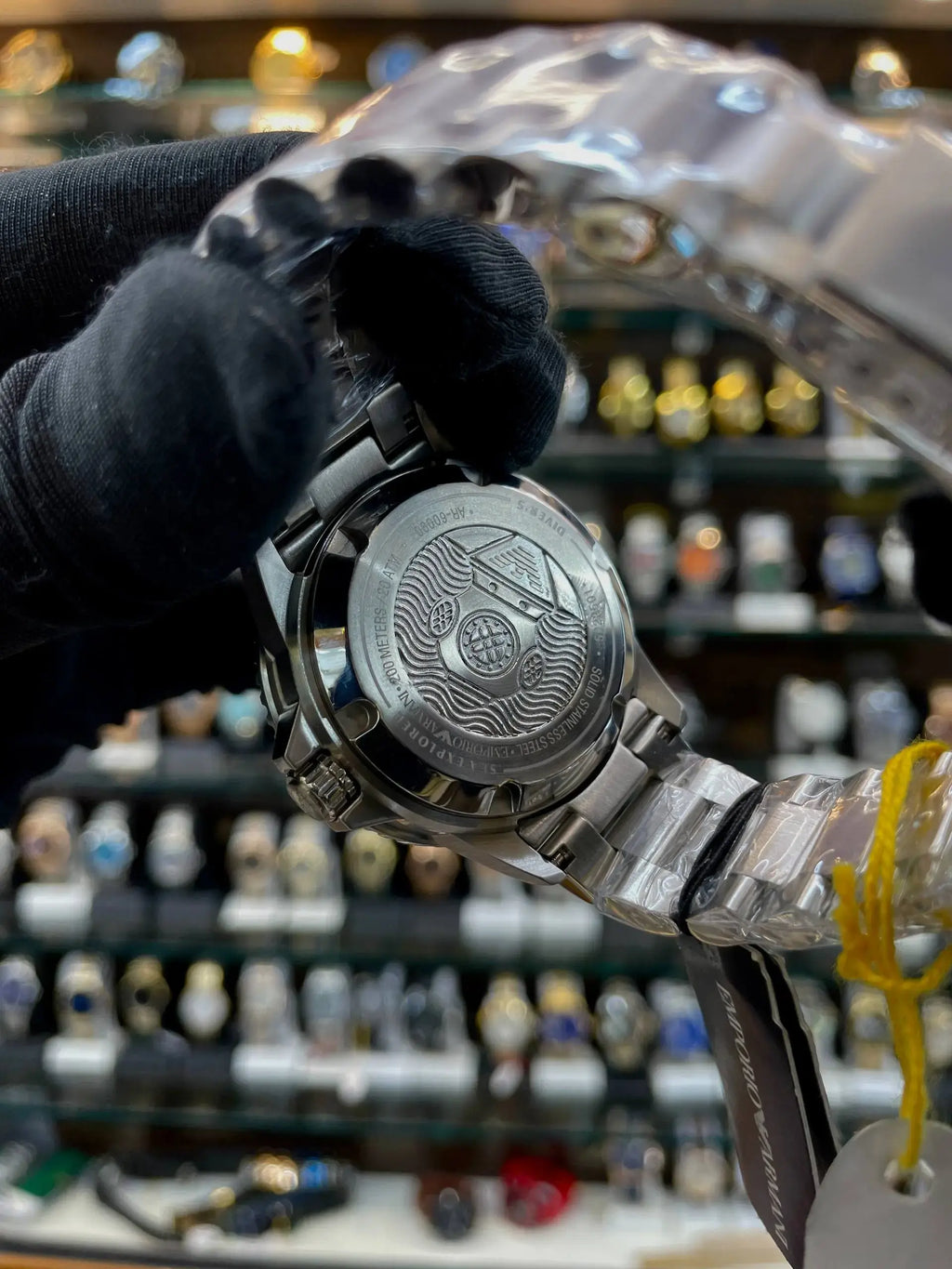 Emporio Armani sea explorer divers 200m in master piece