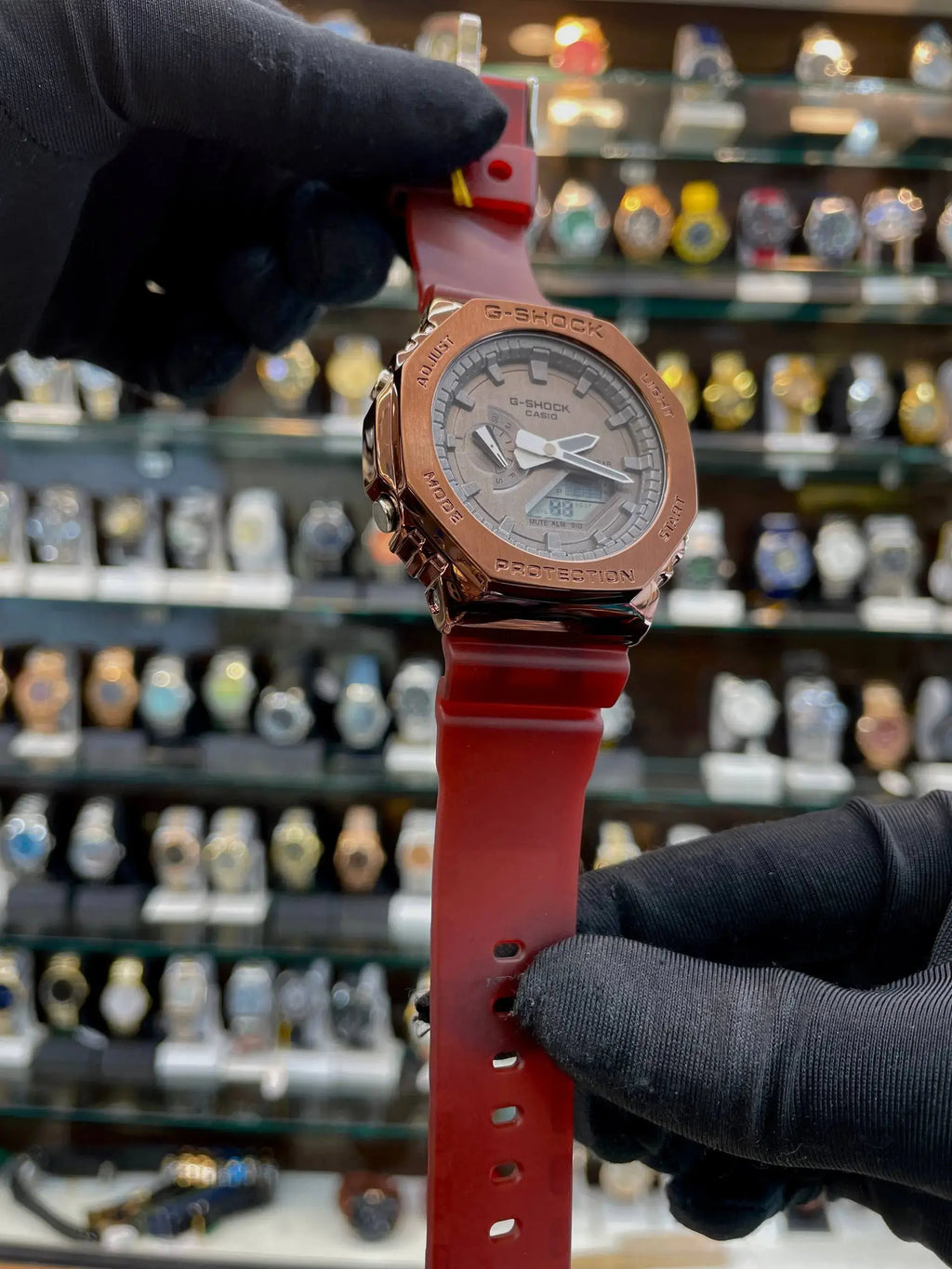 Gshock Casio gm-2100 restock in metal body chrono