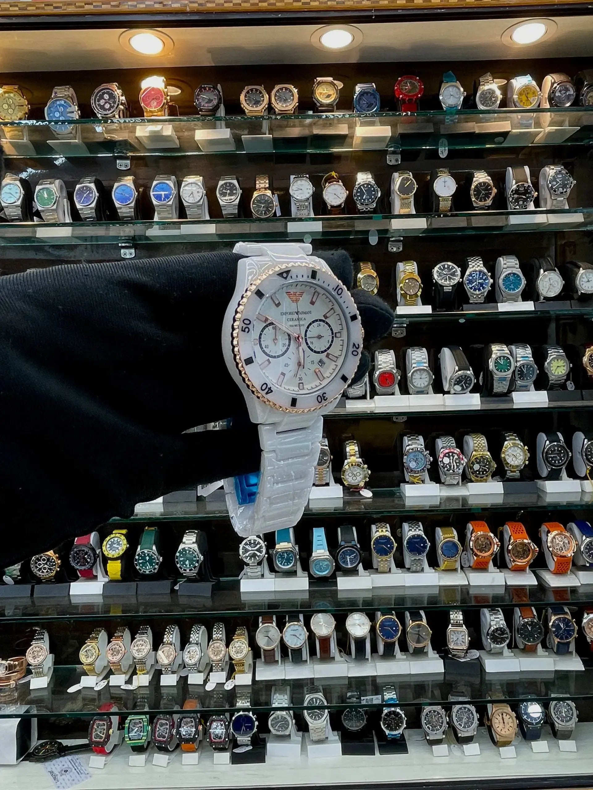 Emporio Armani ceramica in best quality full white