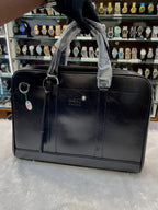 Mont Blanc laptop bag black body