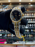 Seiko presage automatic 4r35a now in master piece dual tone
