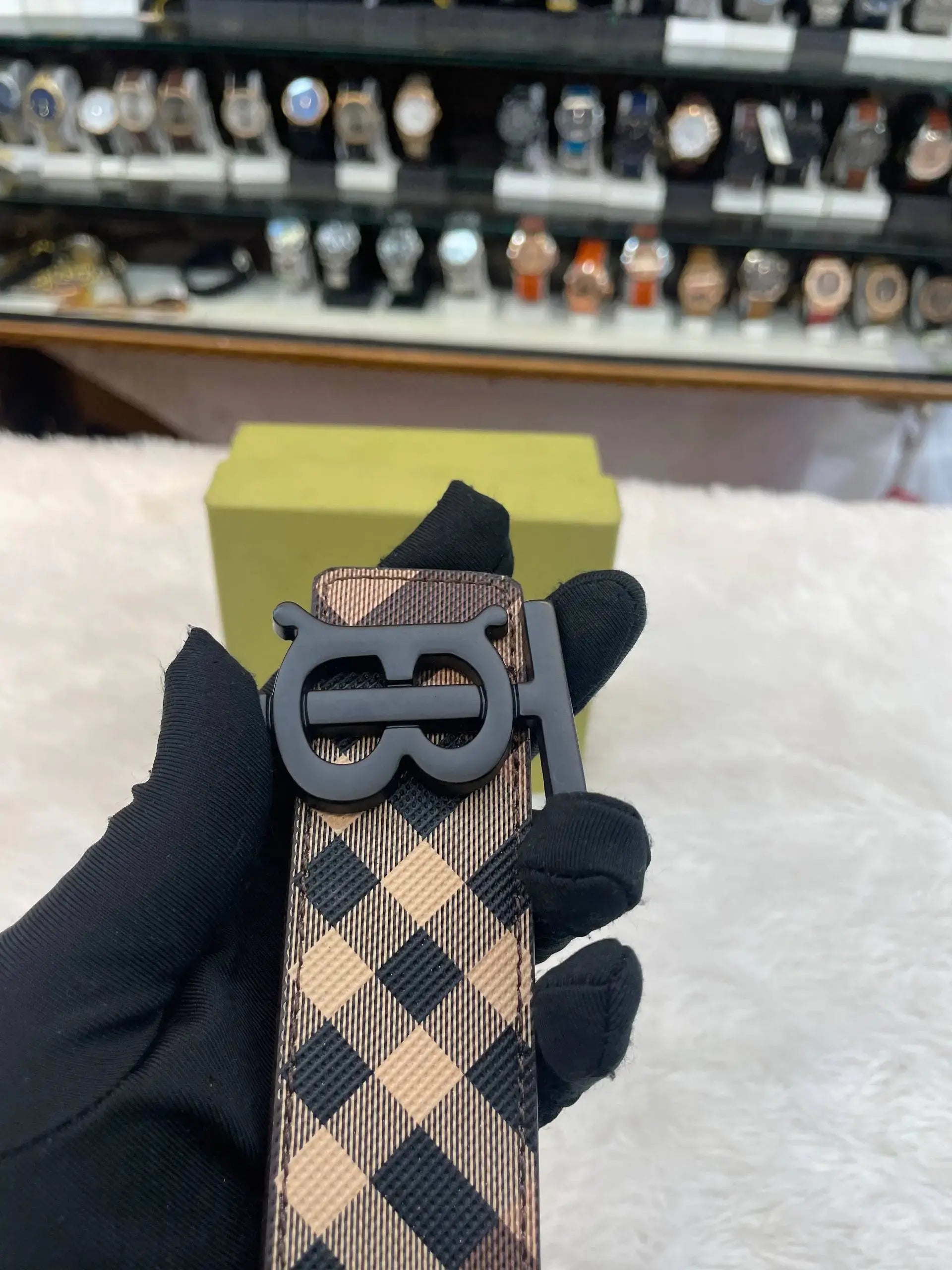 Burberry belt for mens