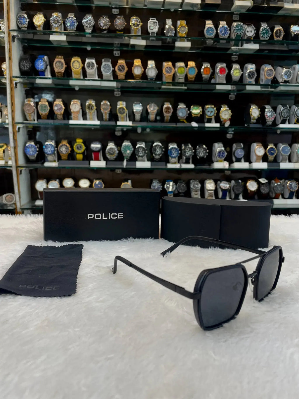 Police  full black now in master piece for mens