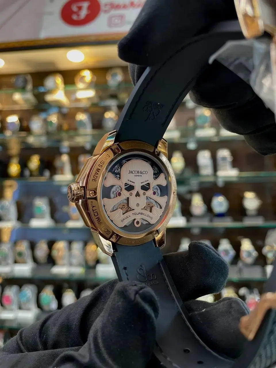 Jacob & co skull tourbilion automatic