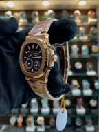 Patek phillipe nautilus master piece dark brown dial
