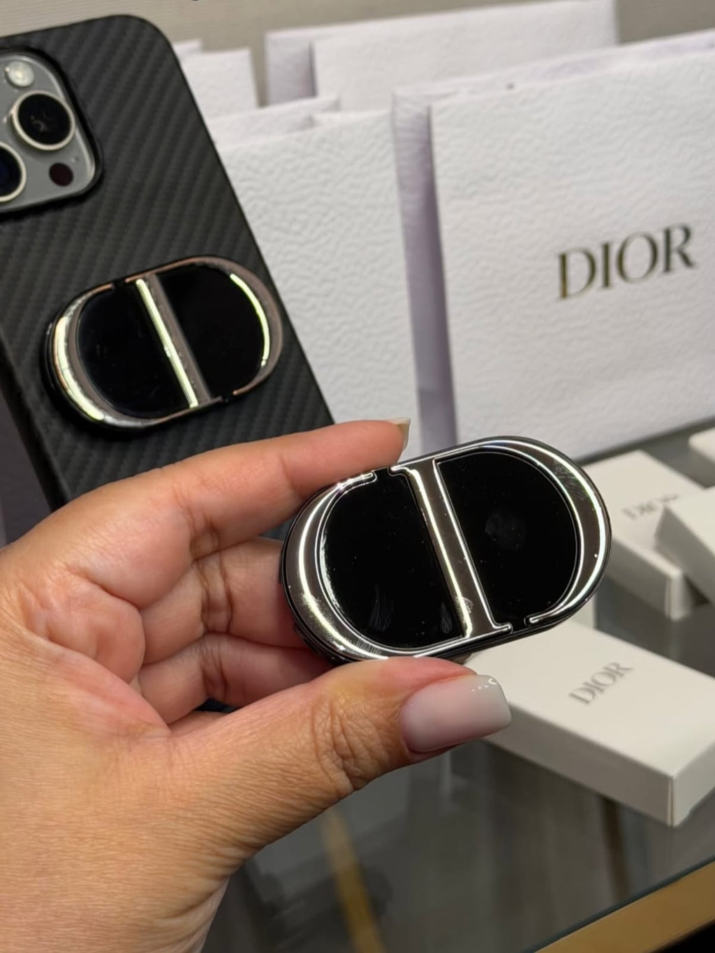 DIOR  CD LOGO MAKEUP 💄 MIRROR