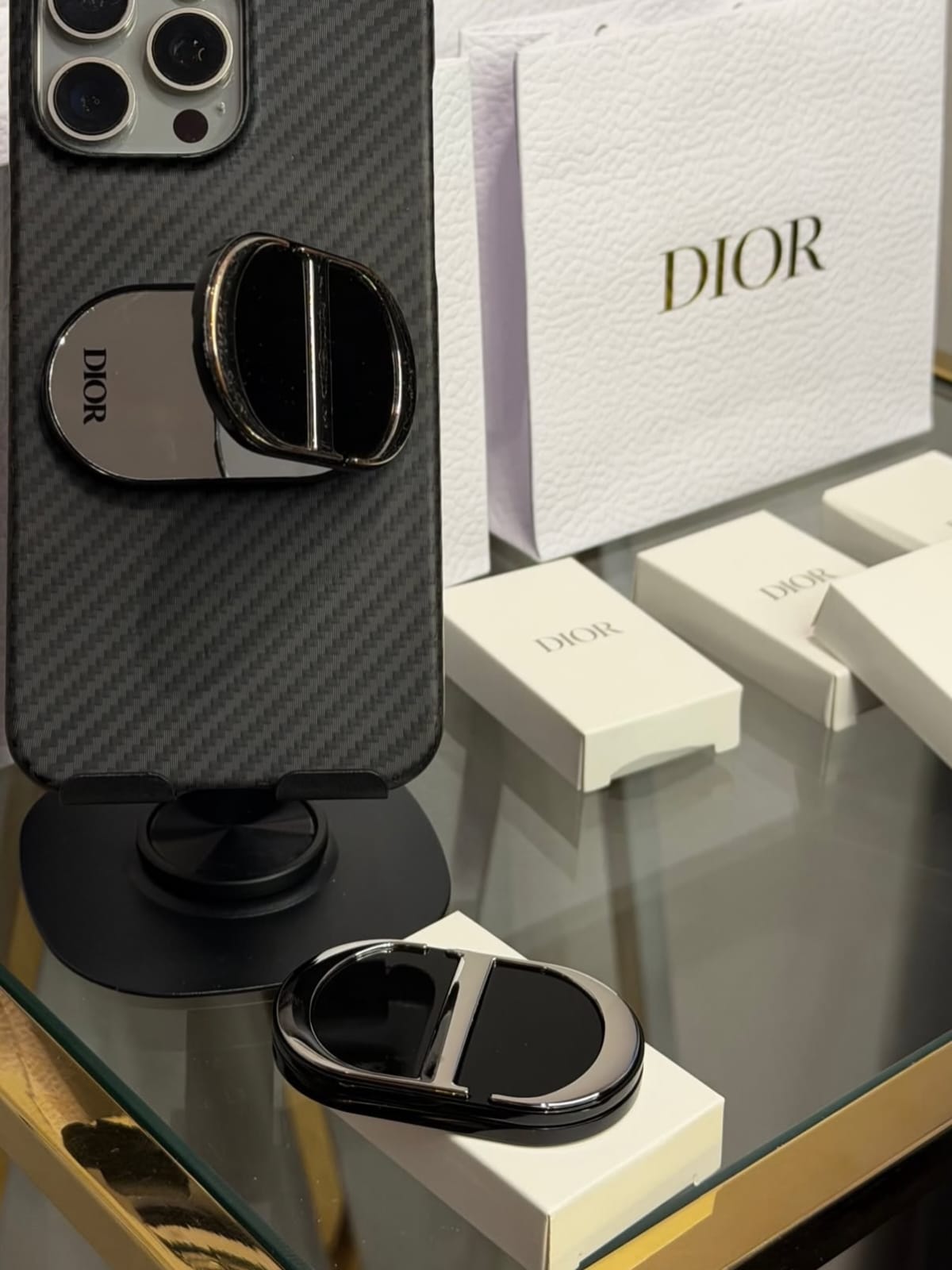 DIOR  CD LOGO MAKEUP 💄 MIRROR