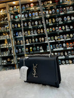 YSL yes saint laurent sunset leather bag full black