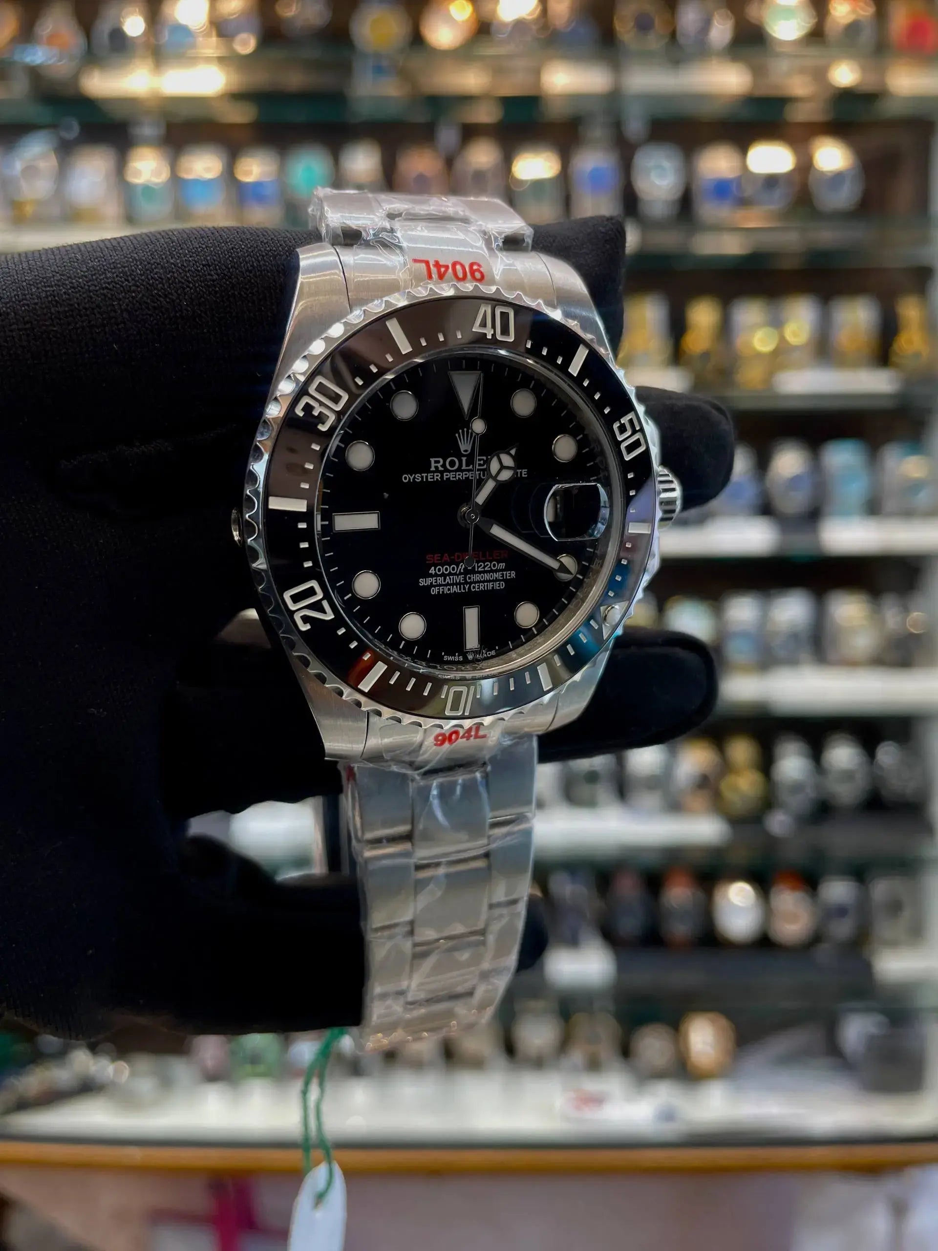 Rolex sea dweller now in master piece for mens