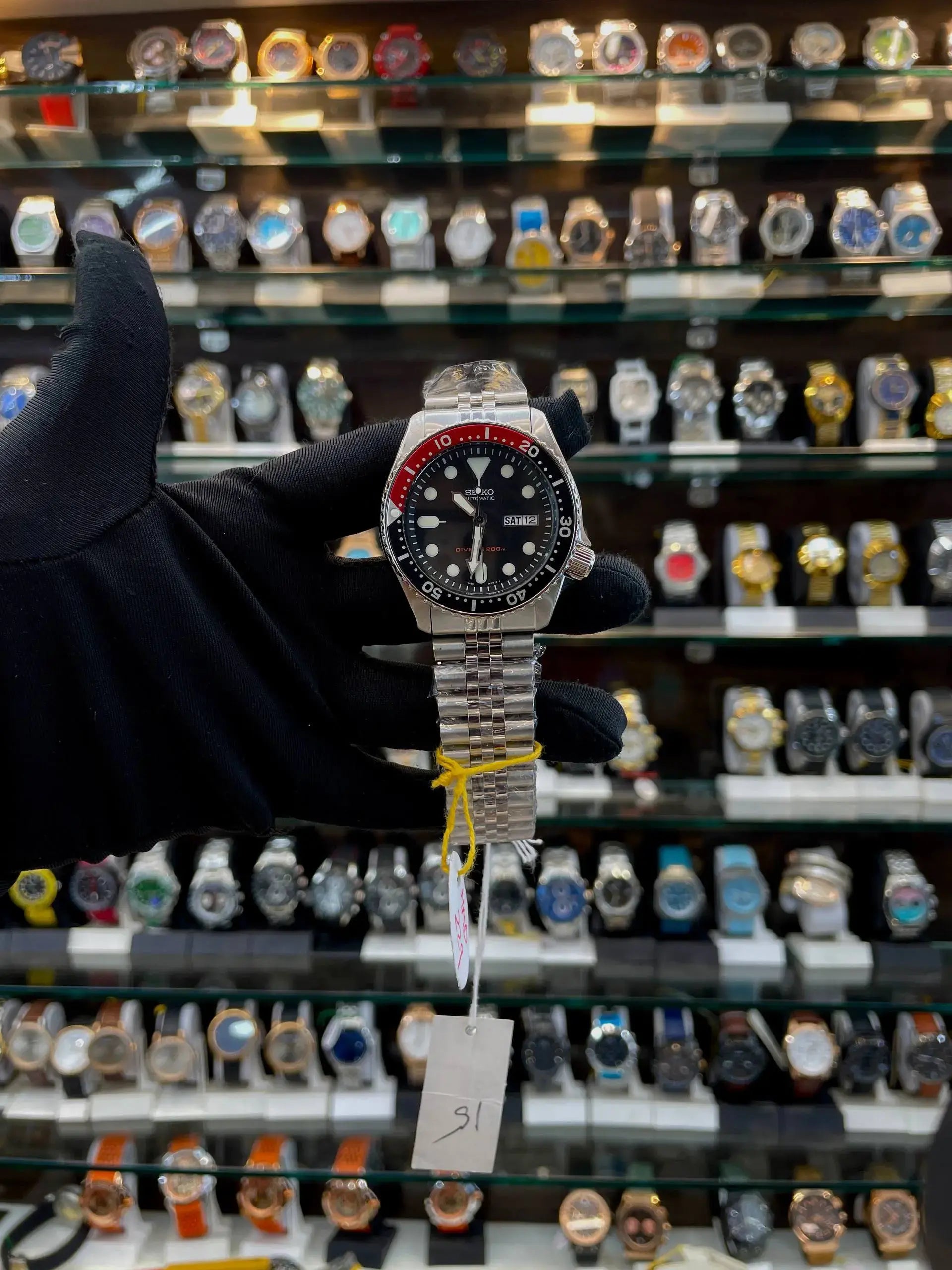 Seiko skx009k2 divers in master piece for mens