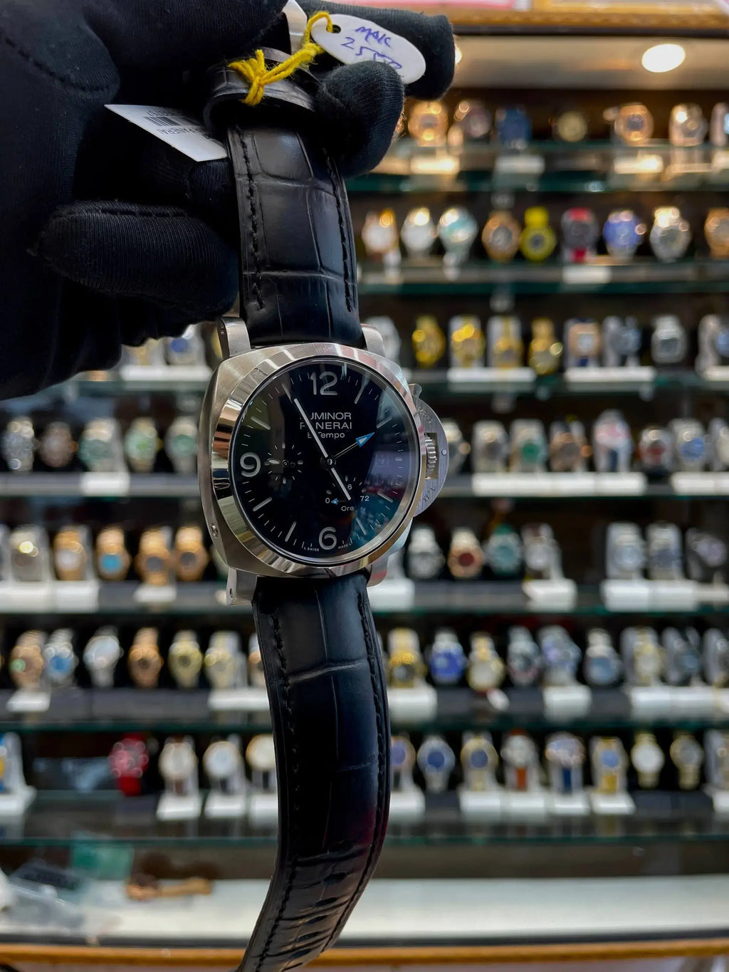 Luminor panerai bitempo now in master piece for mens