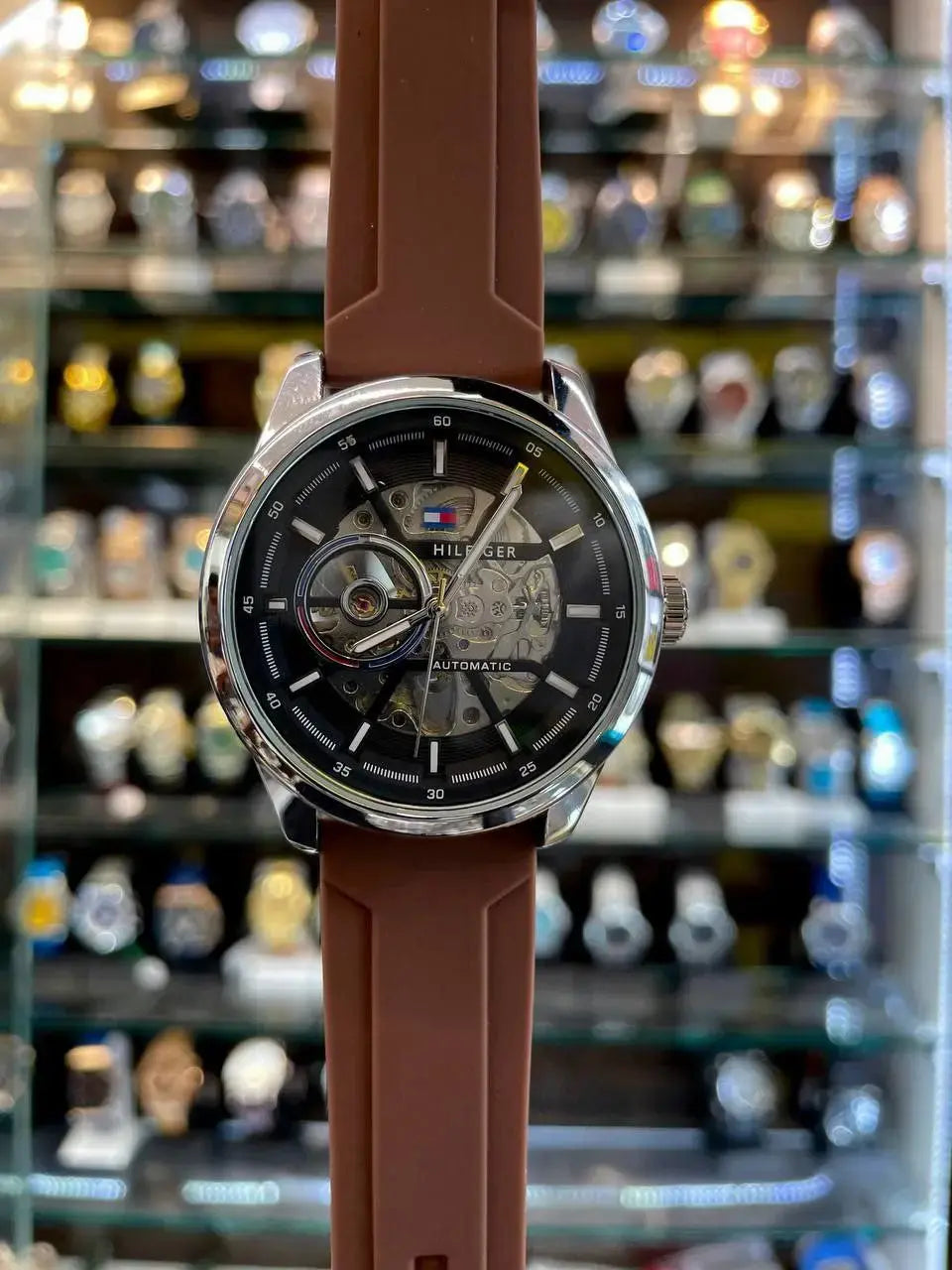 Tommy Hilfiger automatic now in silicon