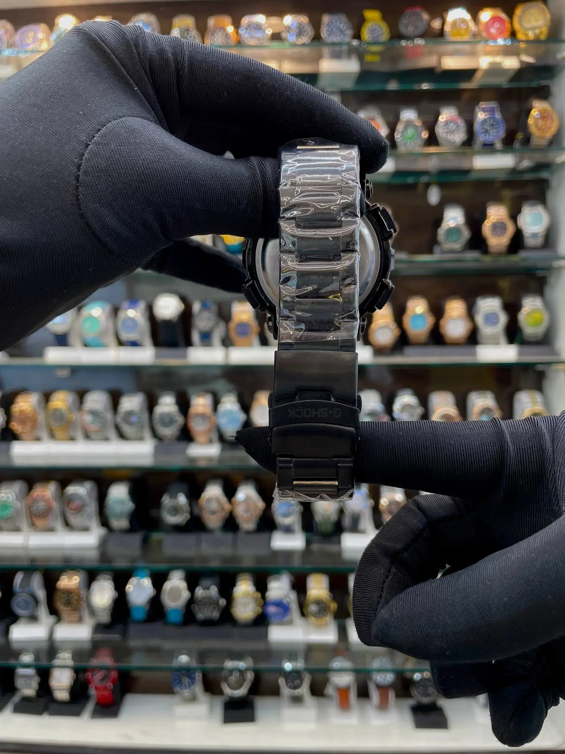 Gshock gm 110bd for men in black