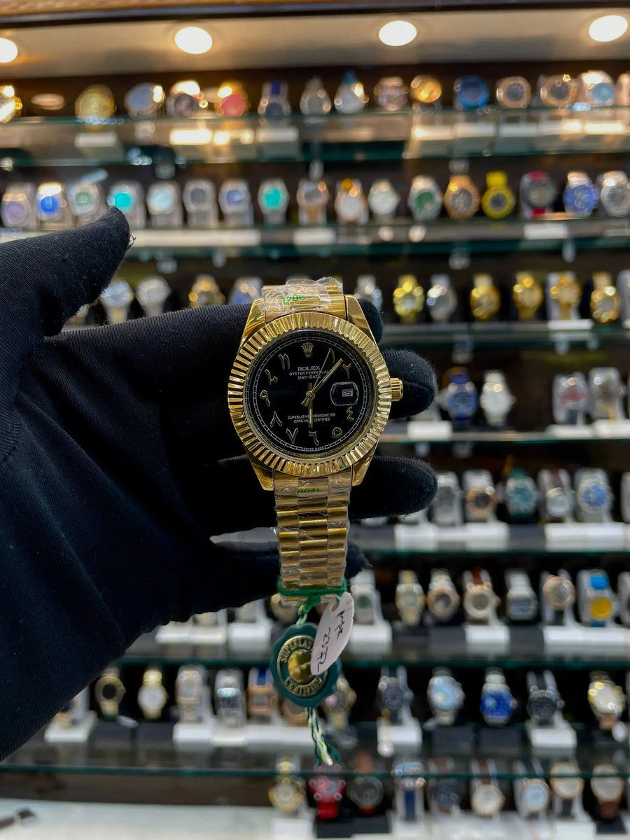 Rolex date just in arabic dial for mens