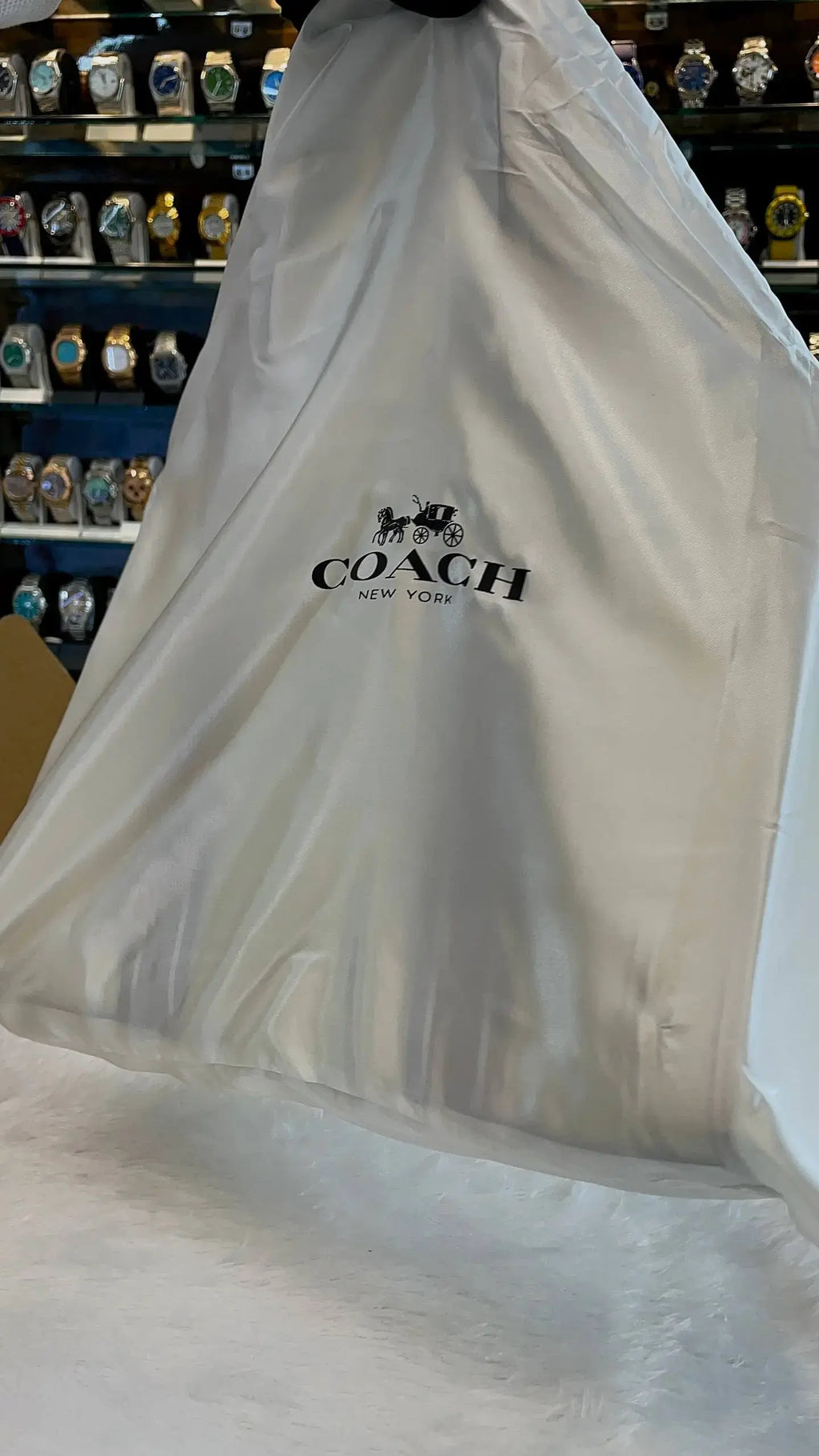 Coach premium sling bag for girls white