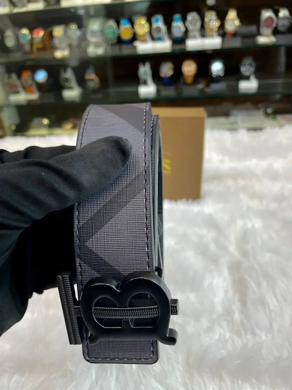 Burberry premium belt for mens