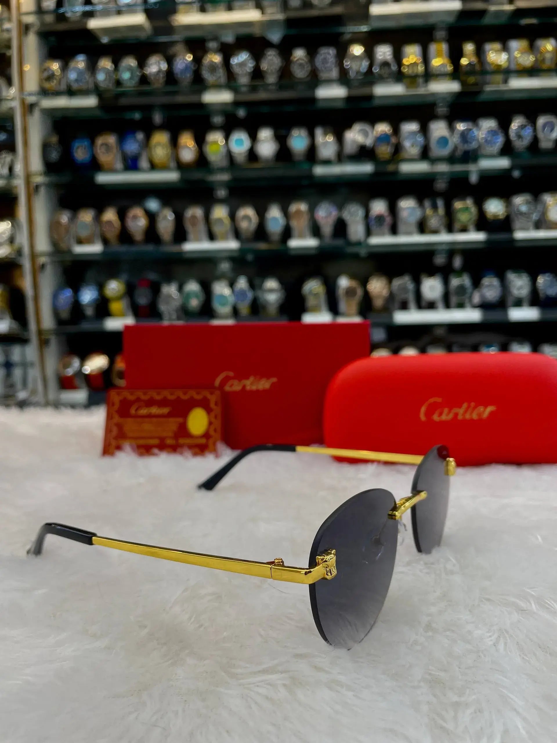 Cartier mens party wear under budget glasses