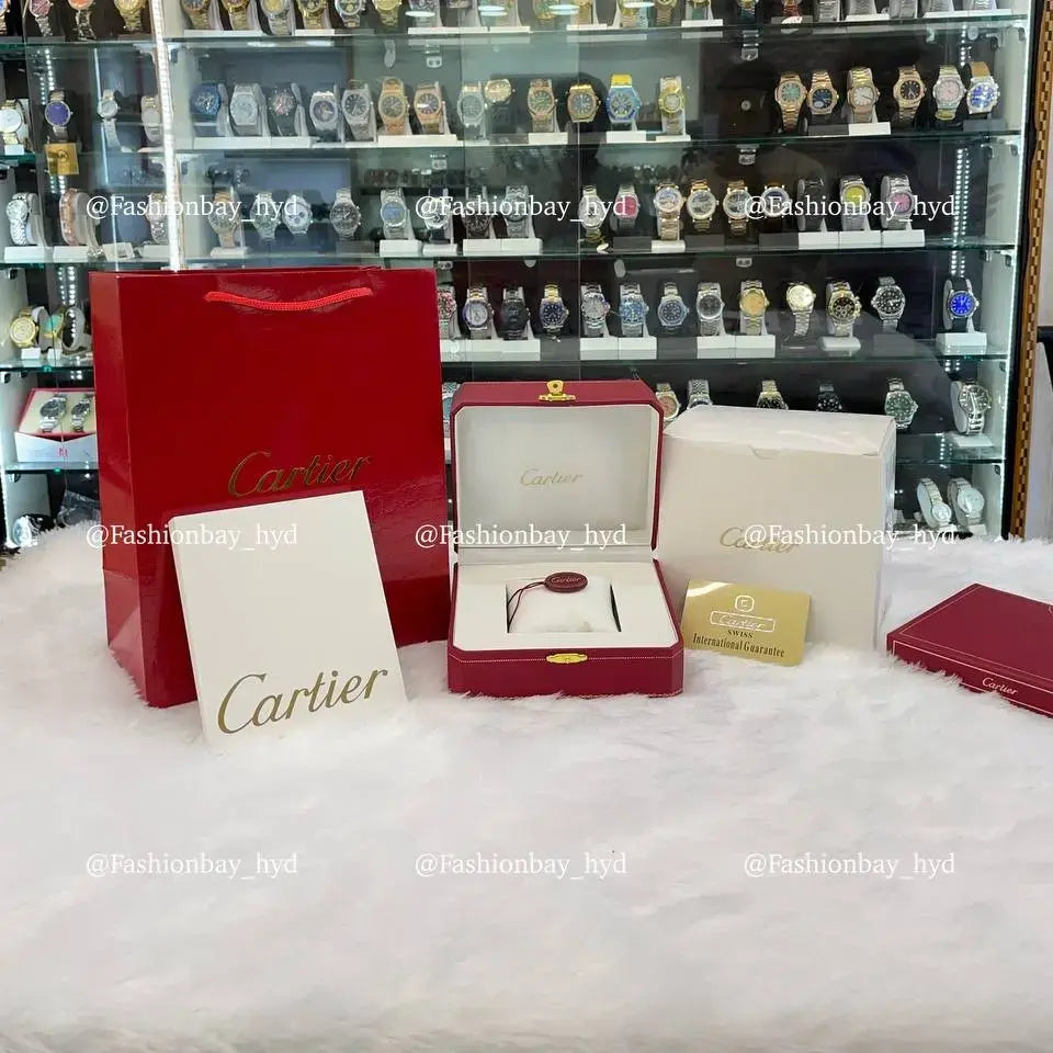 Cartier red og box full kit