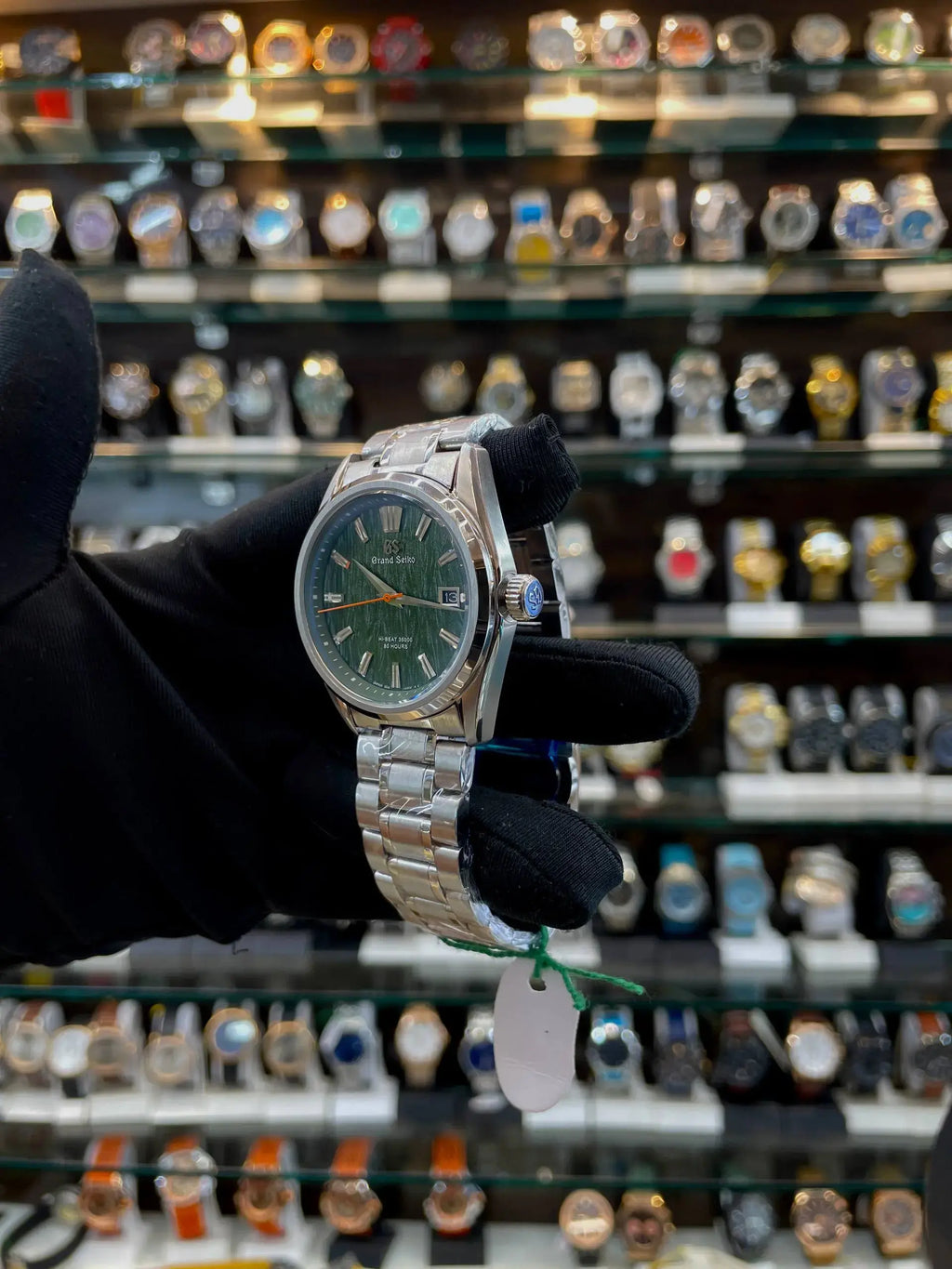 Grand Seiko now in automatic texture dial for mens master piece