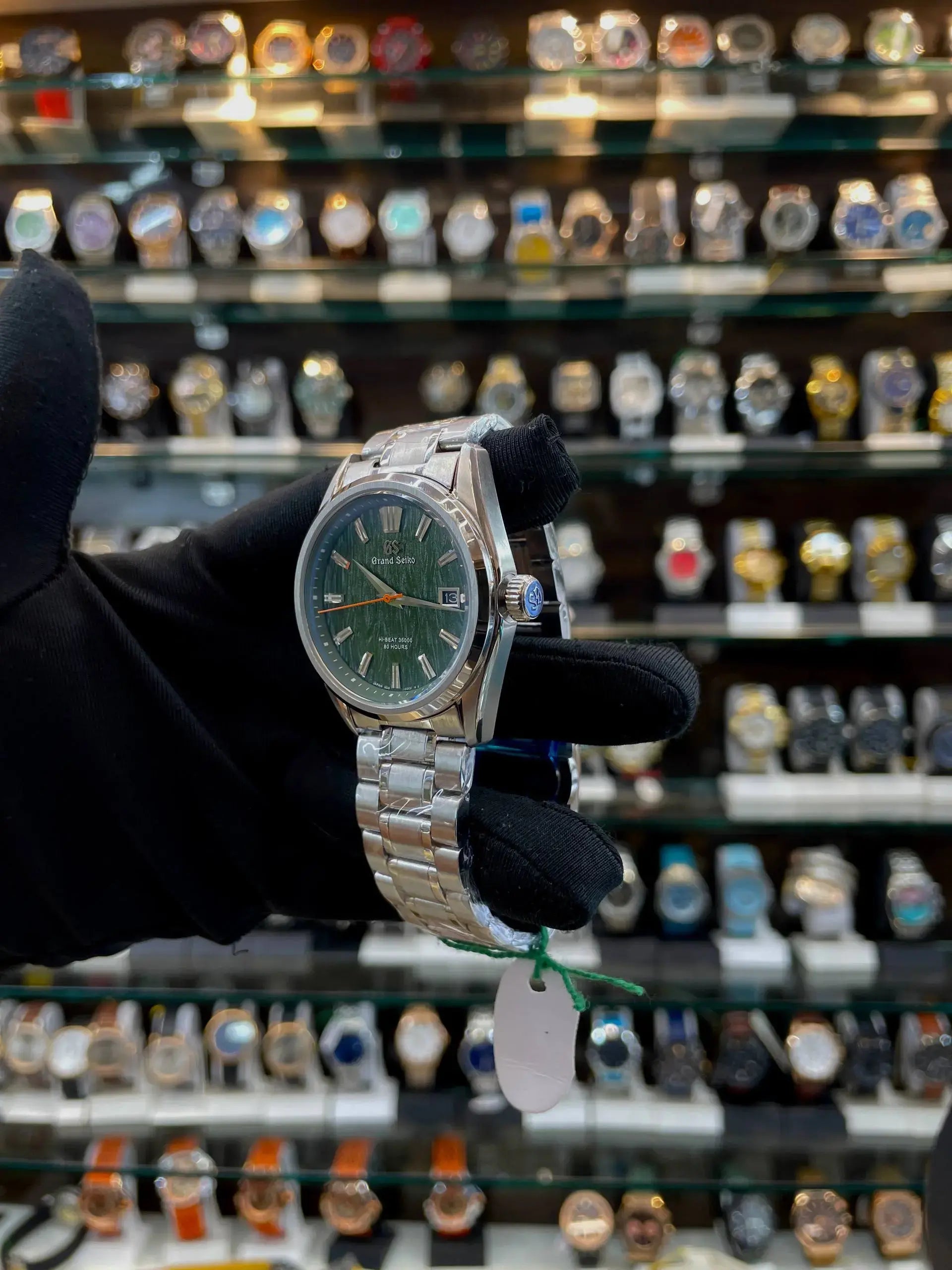 Grand Seiko now in automatic texture dial for mens master piece