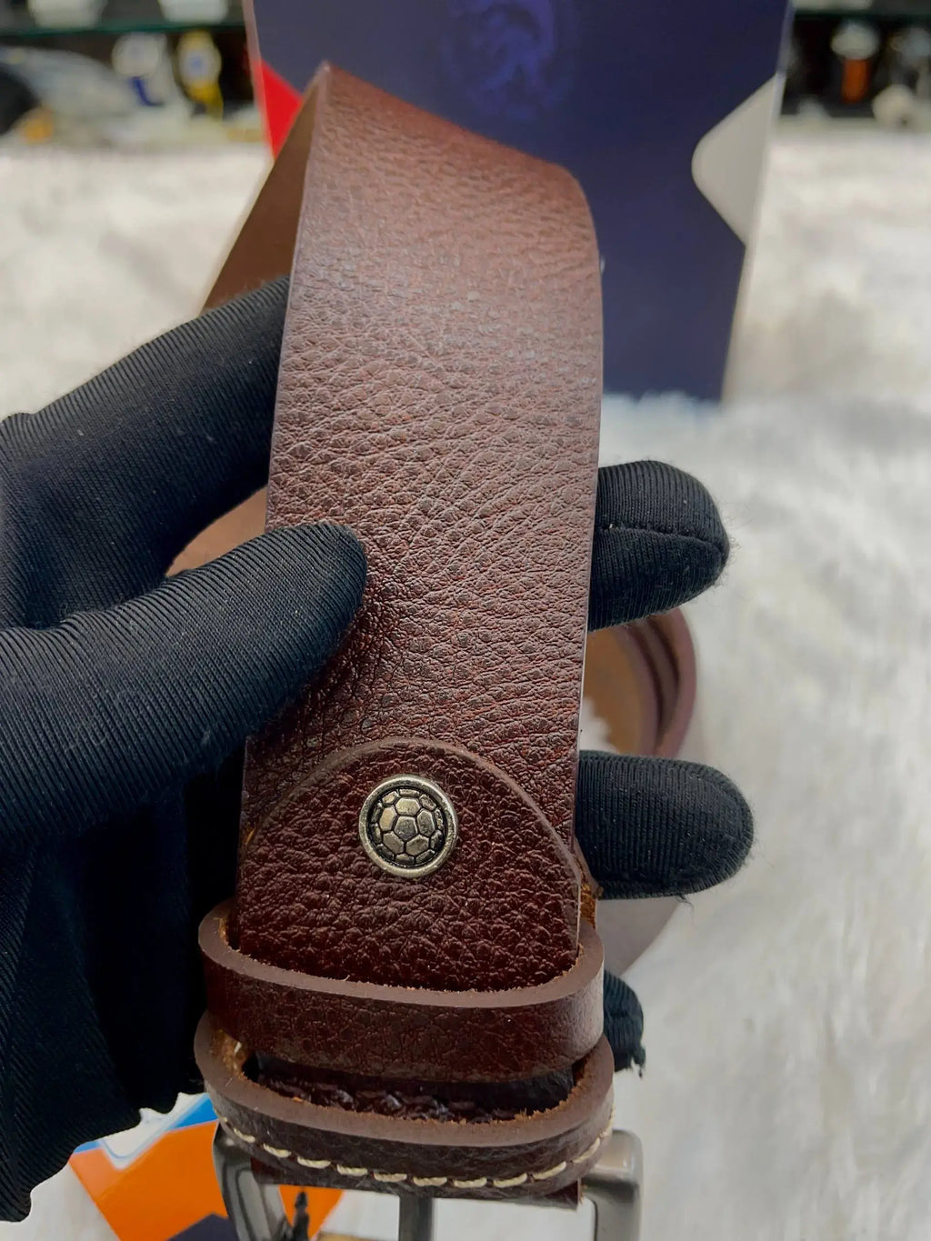 Diesel premium belt for men