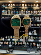 Fossil machine luxe limited-edition in couple set gold