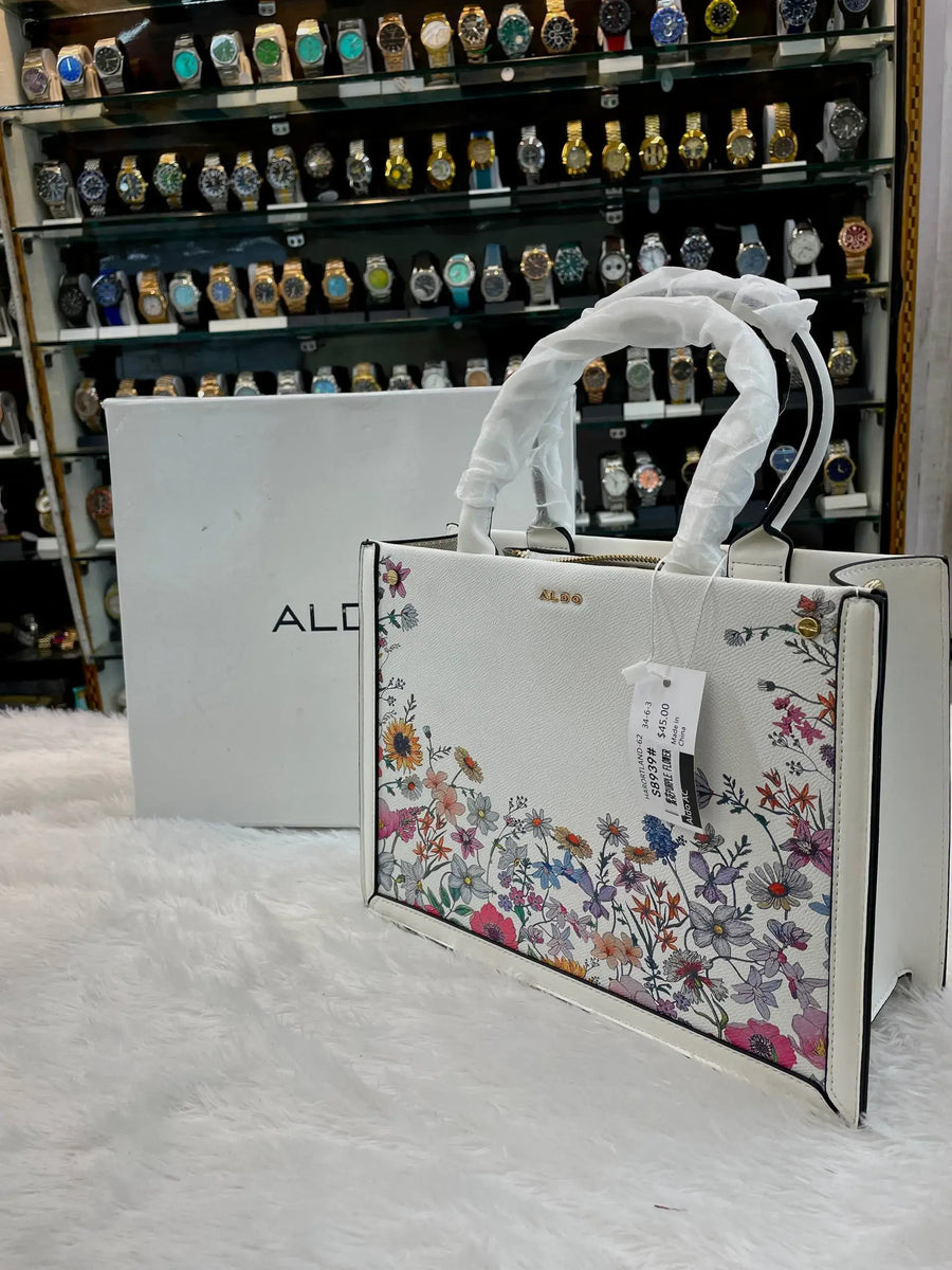 Aldo women floral print shoulder bag master piece