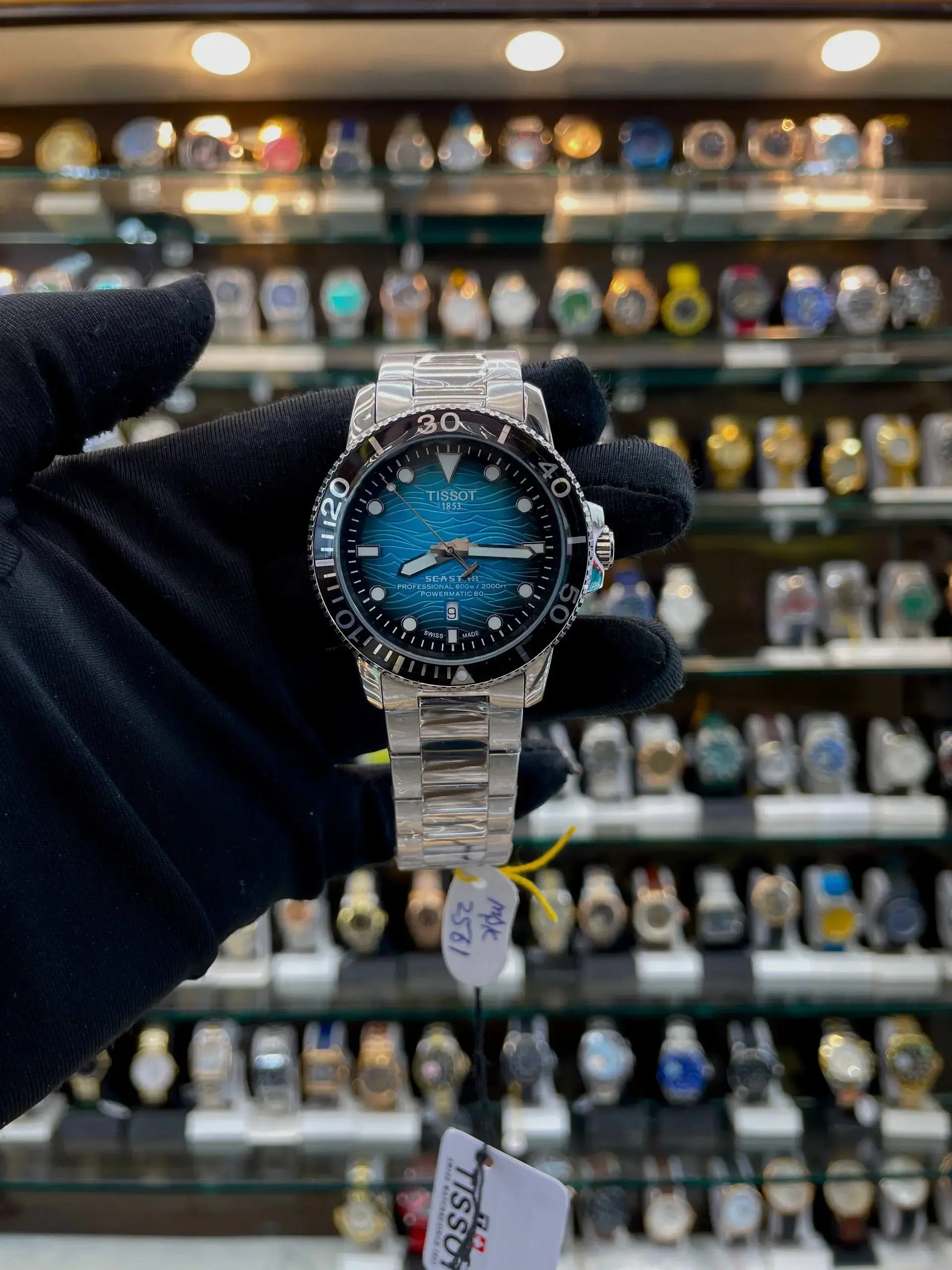 Tissot seastar now in master piece for mens