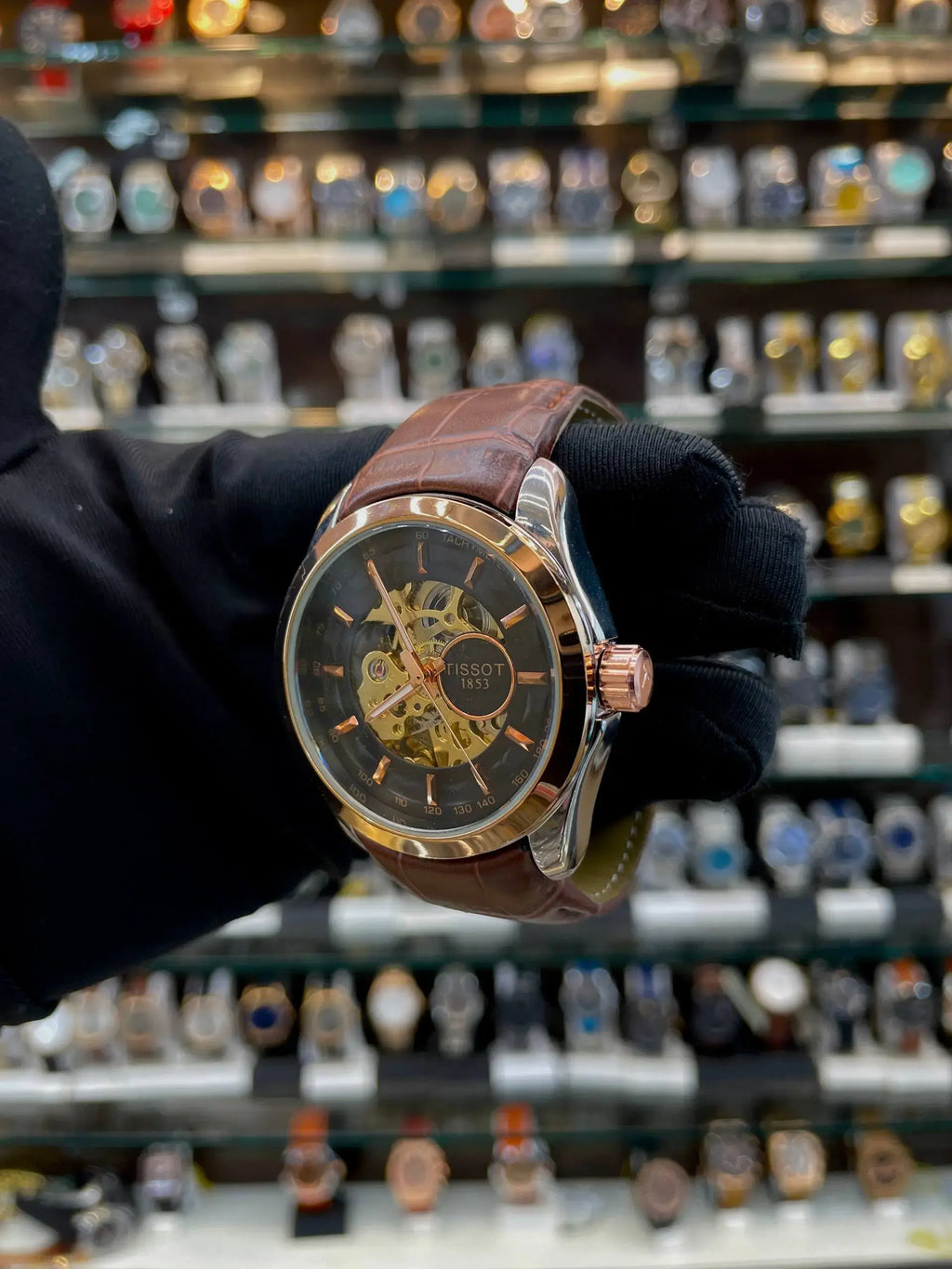 Tissot 1853 automatic now in formal wear